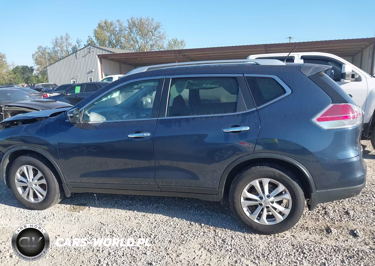 2015 Nissan Rogue Sv VIN:KNMAT2MT3FP525419 - 14