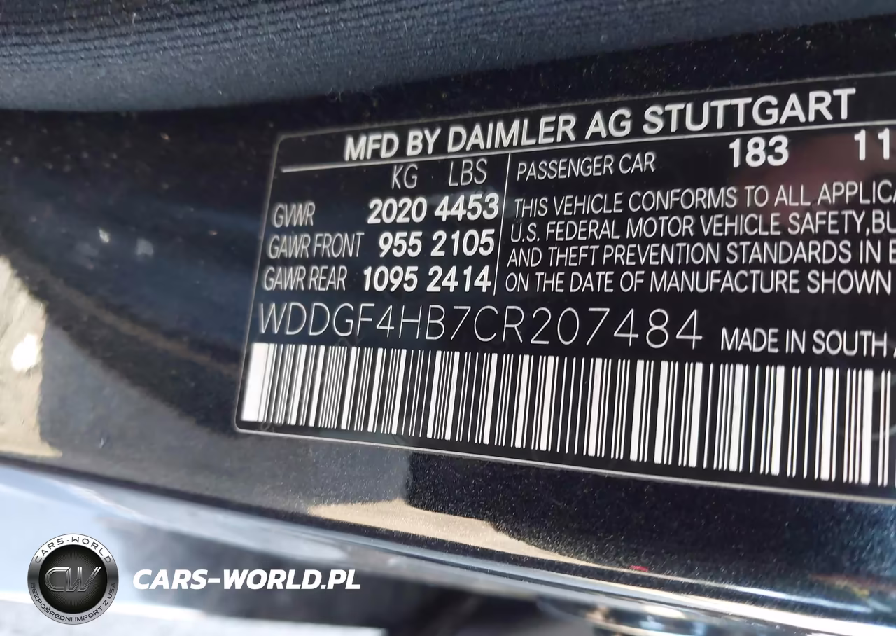 2012 Mercedes-Benz C 250 VIN:WDDGF4HB7CR207484 - 9