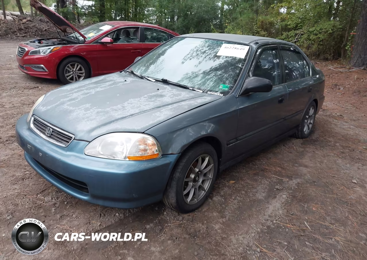 1998 Honda Civic Lx VIN:2HGEJ6672WH623040 - 2