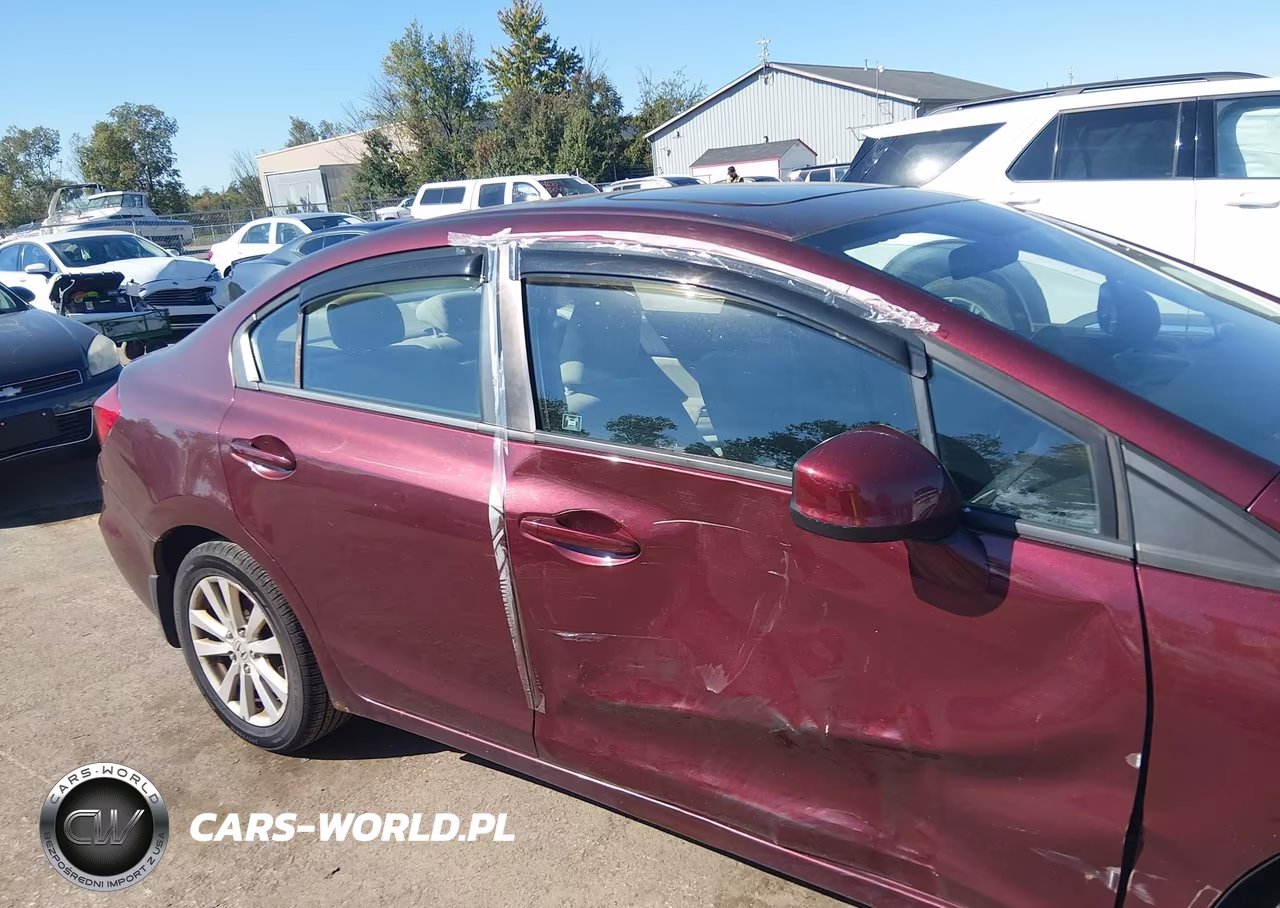 2012 Honda Civic Sdn Ex VIN:19XFB2F82CE092592 - 13