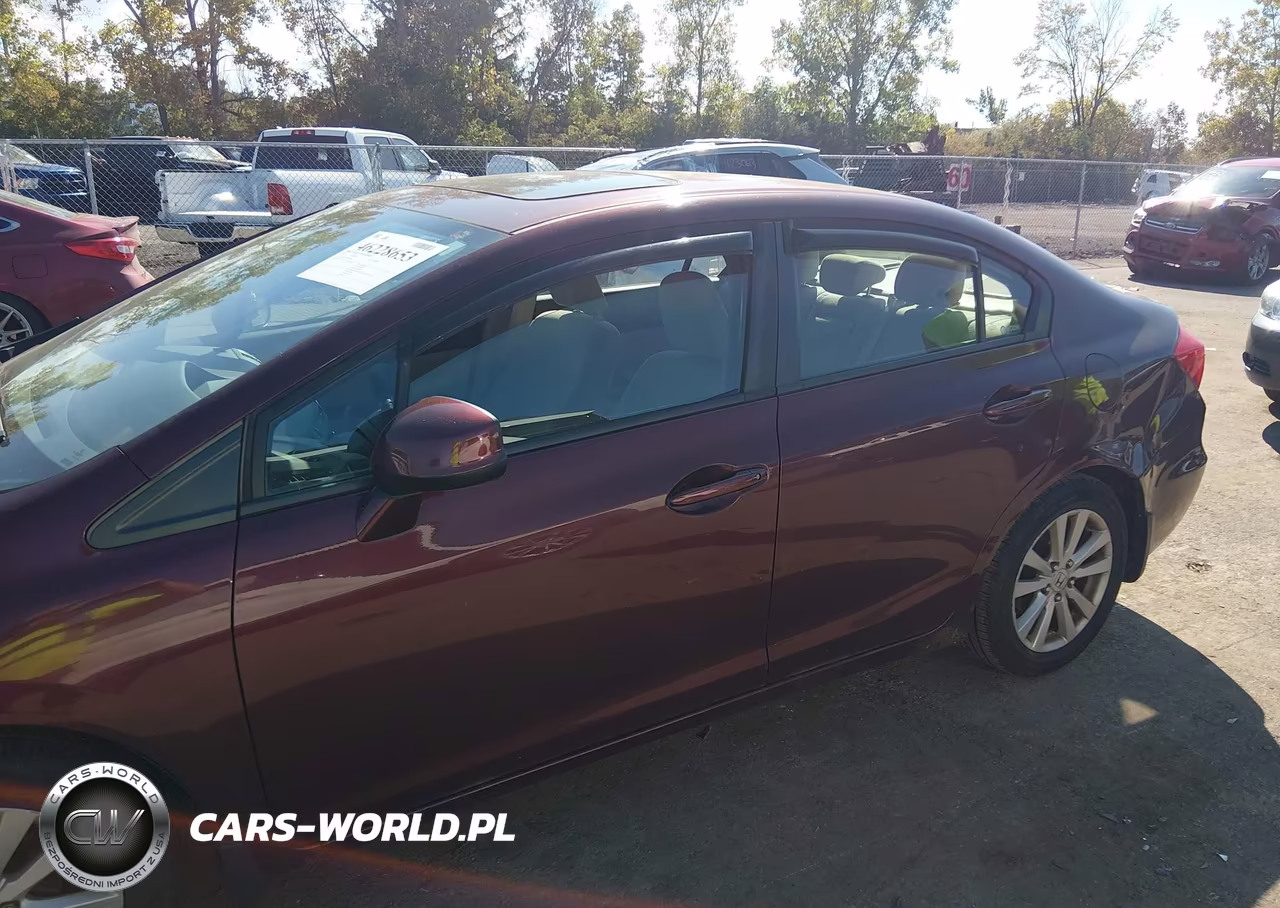 2012 Honda Civic Sdn Ex VIN:19XFB2F82CE092592 - 14
