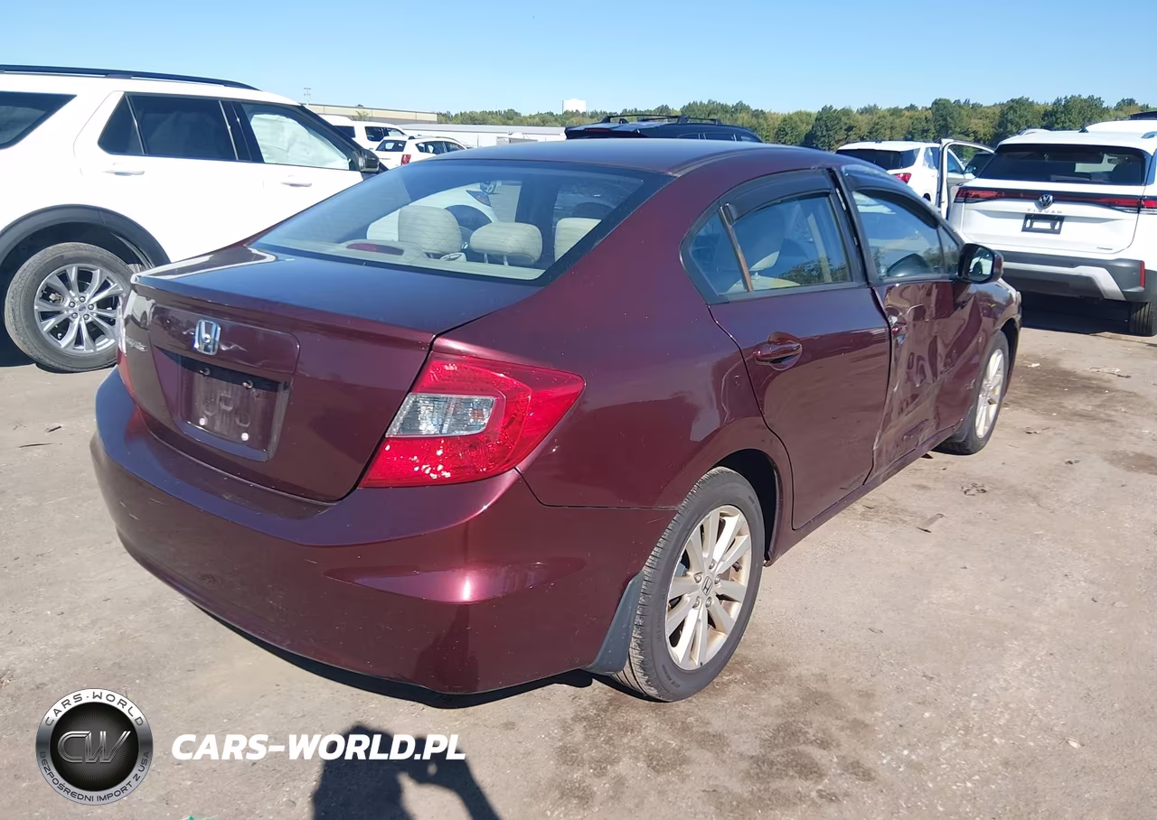 2012 Honda Civic Sdn Ex VIN:19XFB2F82CE092592 - 4