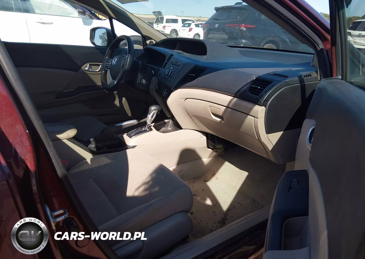 2012 Honda Civic Sdn Ex VIN:19XFB2F82CE092592 - 5