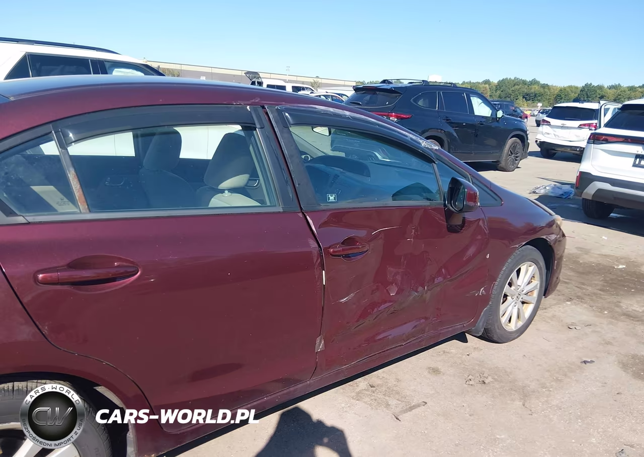 2012 Honda Civic Sdn Ex VIN:19XFB2F82CE092592 - 6