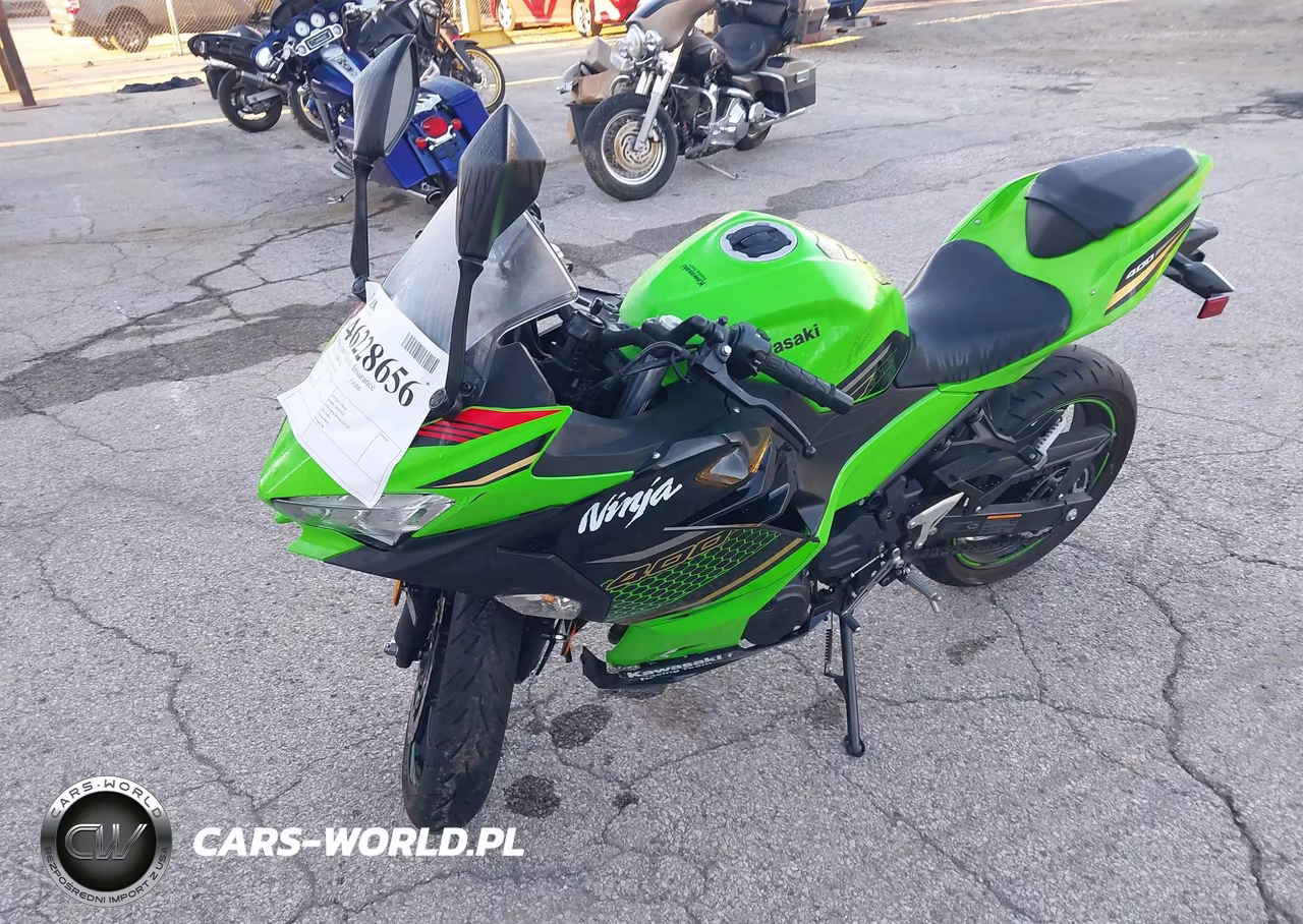 2020 Kawasaki Ex400 VIN:JKAEXKG11LDA69303 - 2