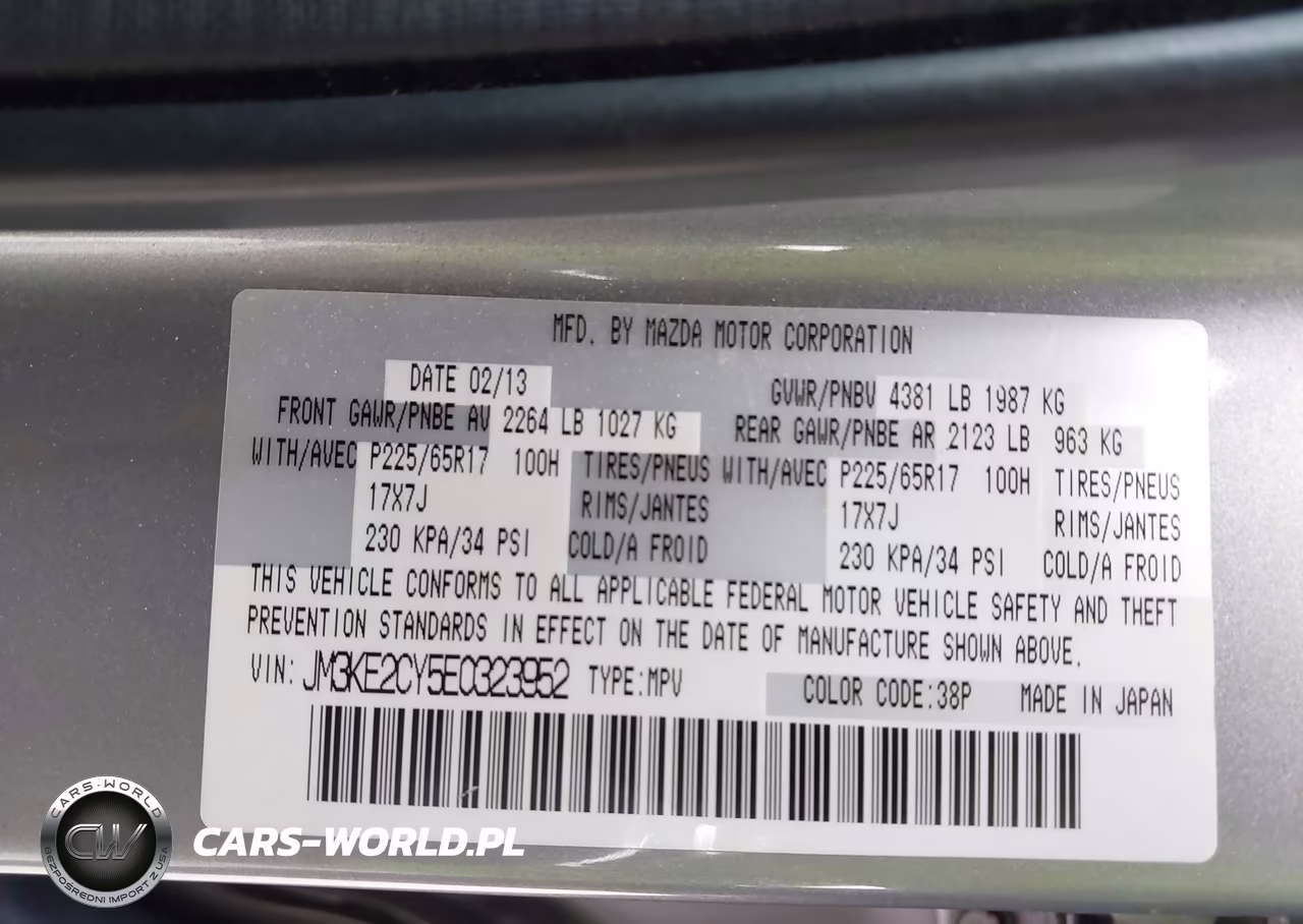 2014 Mazda Cx-5 Touring VIN:JM3KE2CY5E0323952 - 9