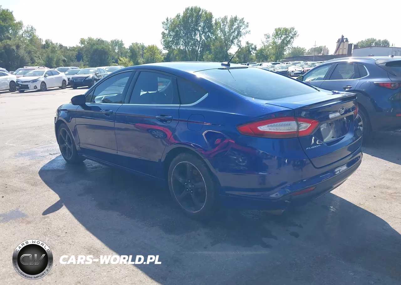 2014 Ford Fusion Se VIN:3FA6P0H75ER150299 - 3