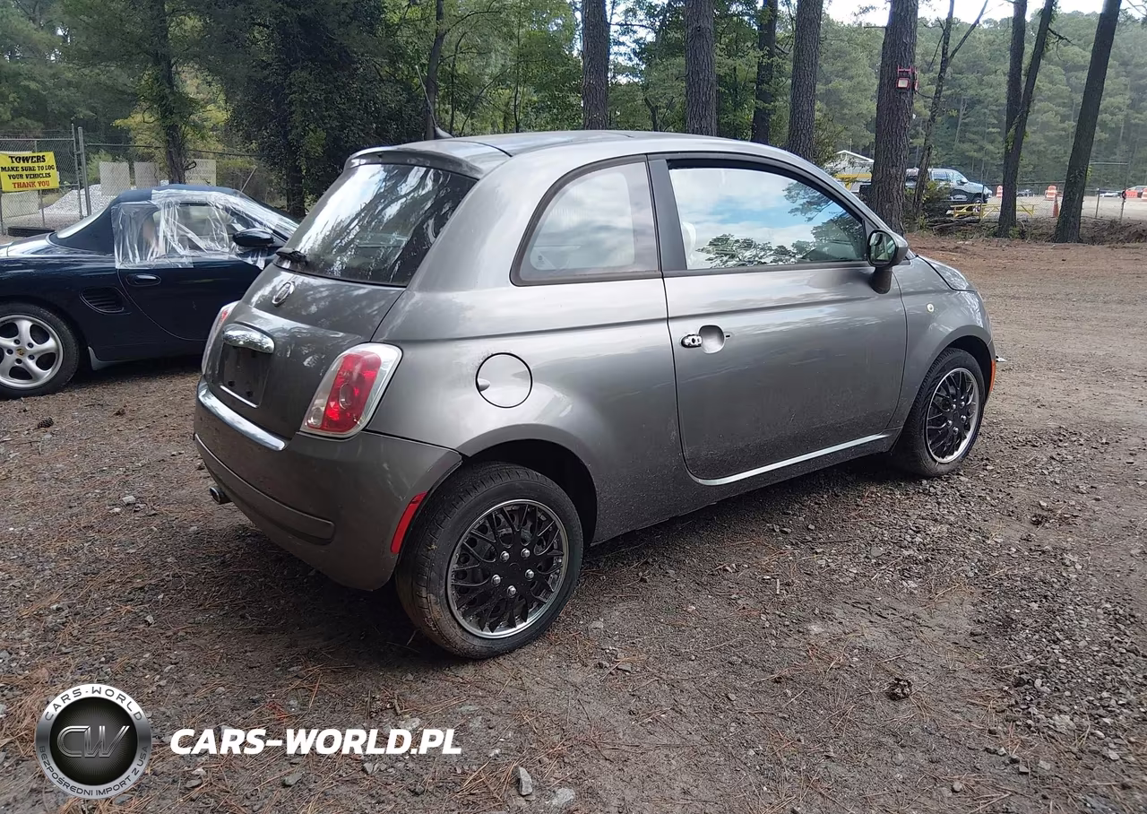 2012 Fiat 500 Pop VIN:3C3CFFAR0CT306378 - 4