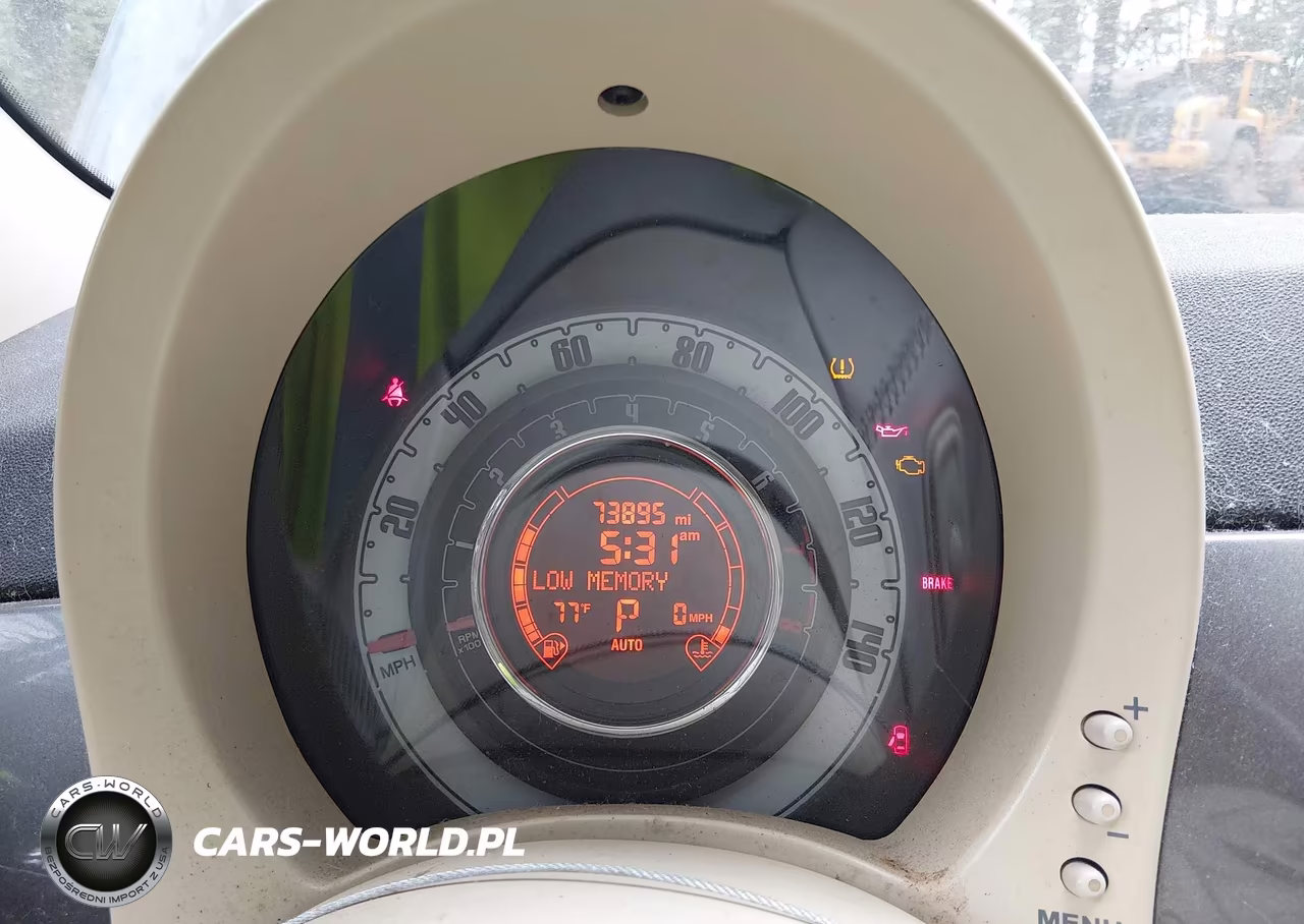 2012 Fiat 500 Pop VIN:3C3CFFAR0CT306378 - 7