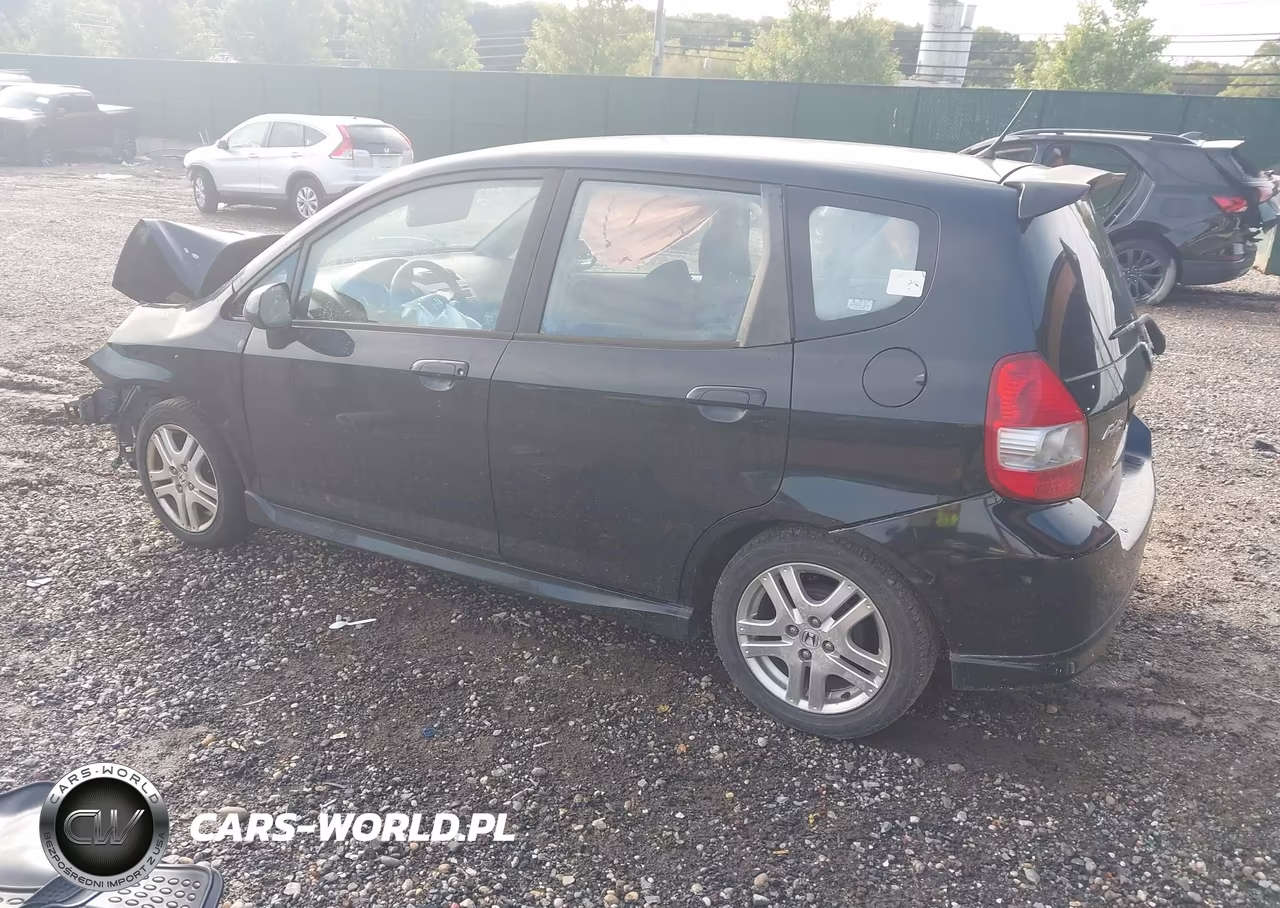 2007 Honda Fit Sport VIN:JHMGD38617S046463 - 3