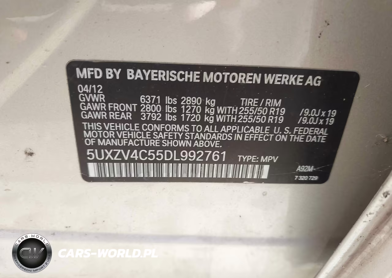 2013 BMW X5 xDrive35I-xDrive35I Premium-xDrive35I Sport Activity VIN:5UXZV4C55DL992761 - 9