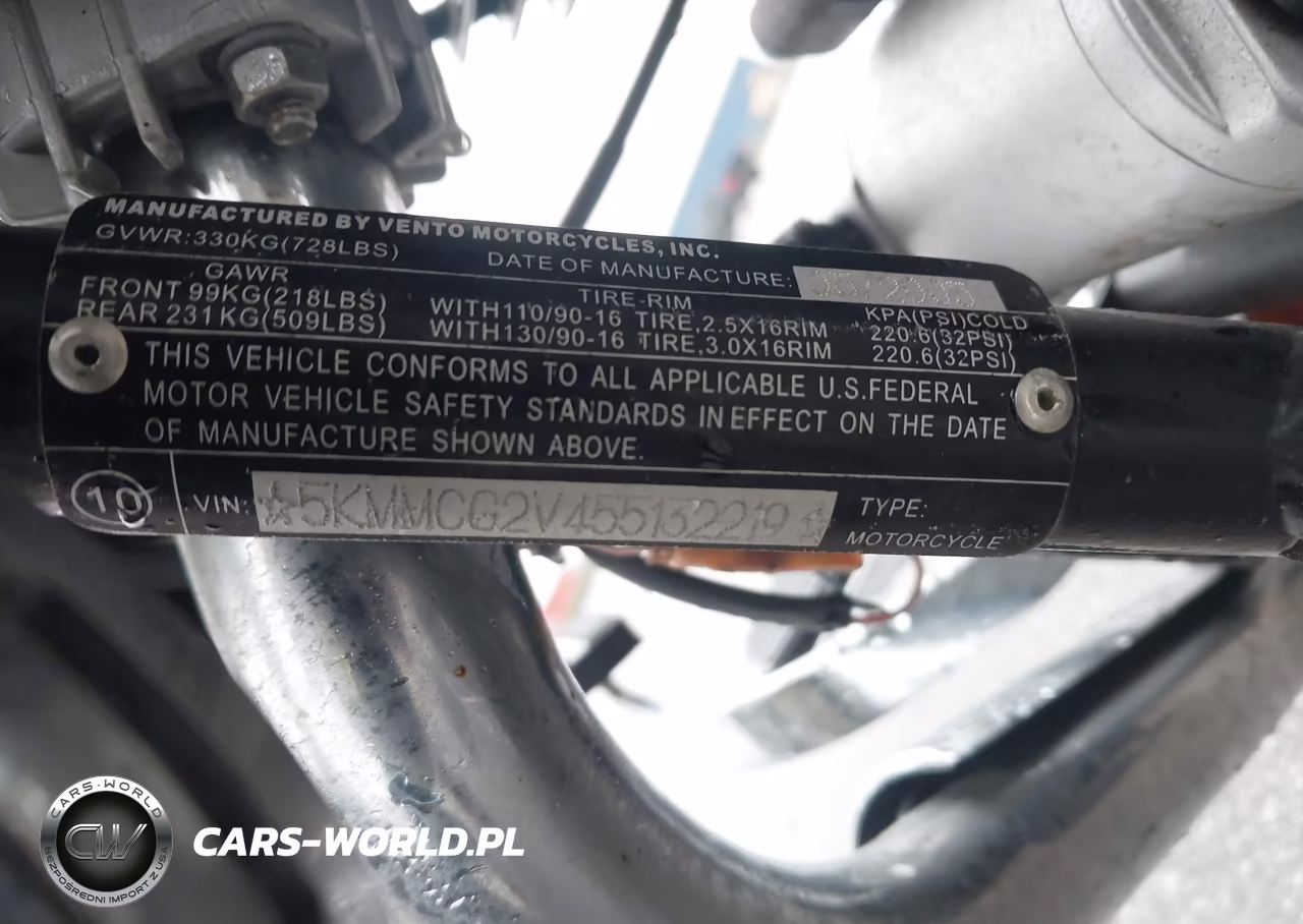 2005 Vento Vthunder VIN:5KMMCG2V455132219 - 10