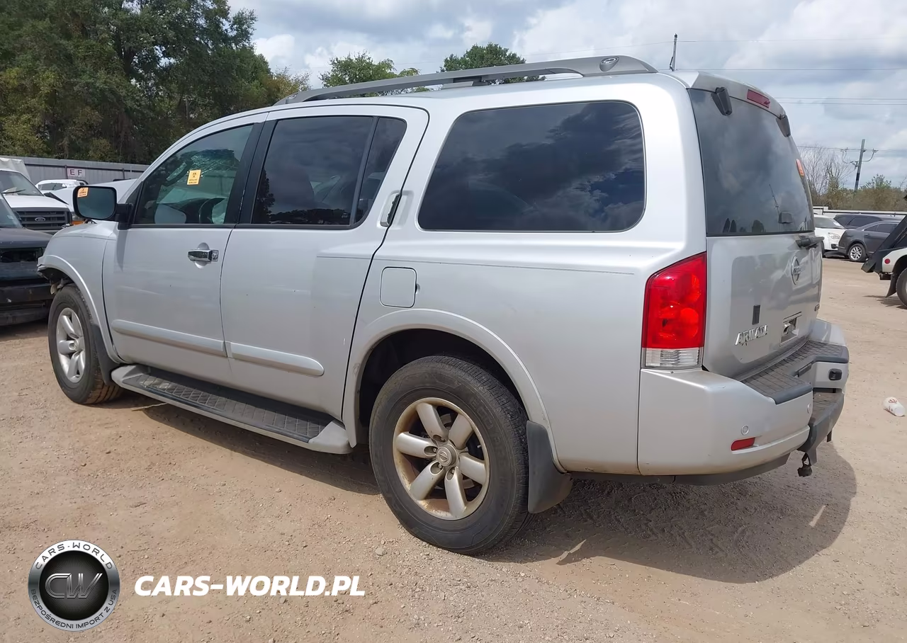 2012 Nissan Armada Sv VIN:5N1BA0ND6CN606049 - 3