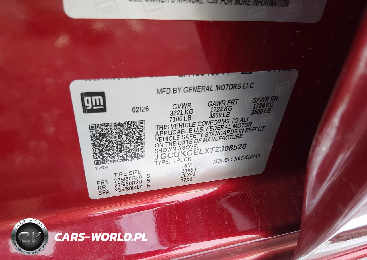 2026 Chevrolet Silverado 1500 4Wd Standard Bed Ltz VIN:1GCUKGELXTZ308526 - 9