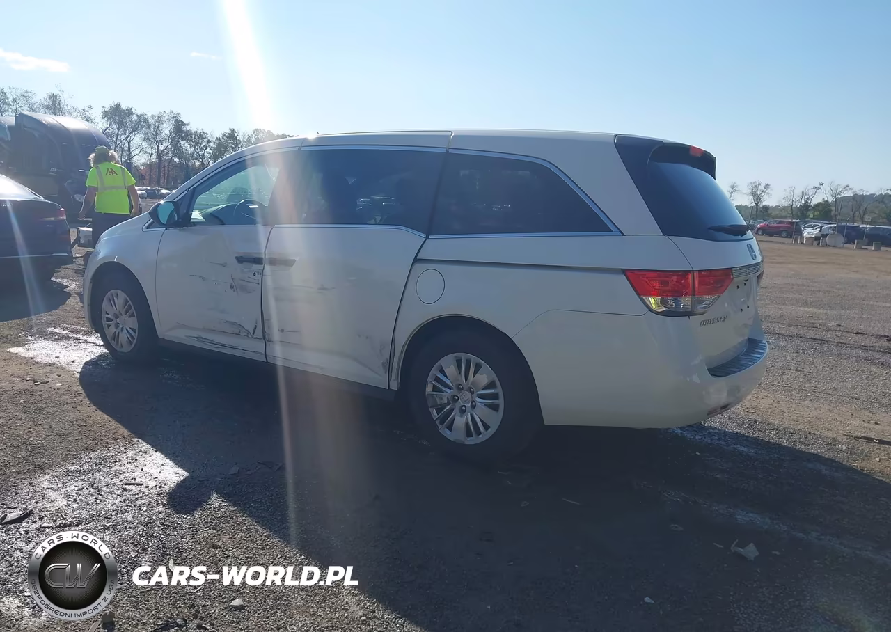 2014 Honda Odyssey Lx VIN:5FNRL5H22EB107299 - 3