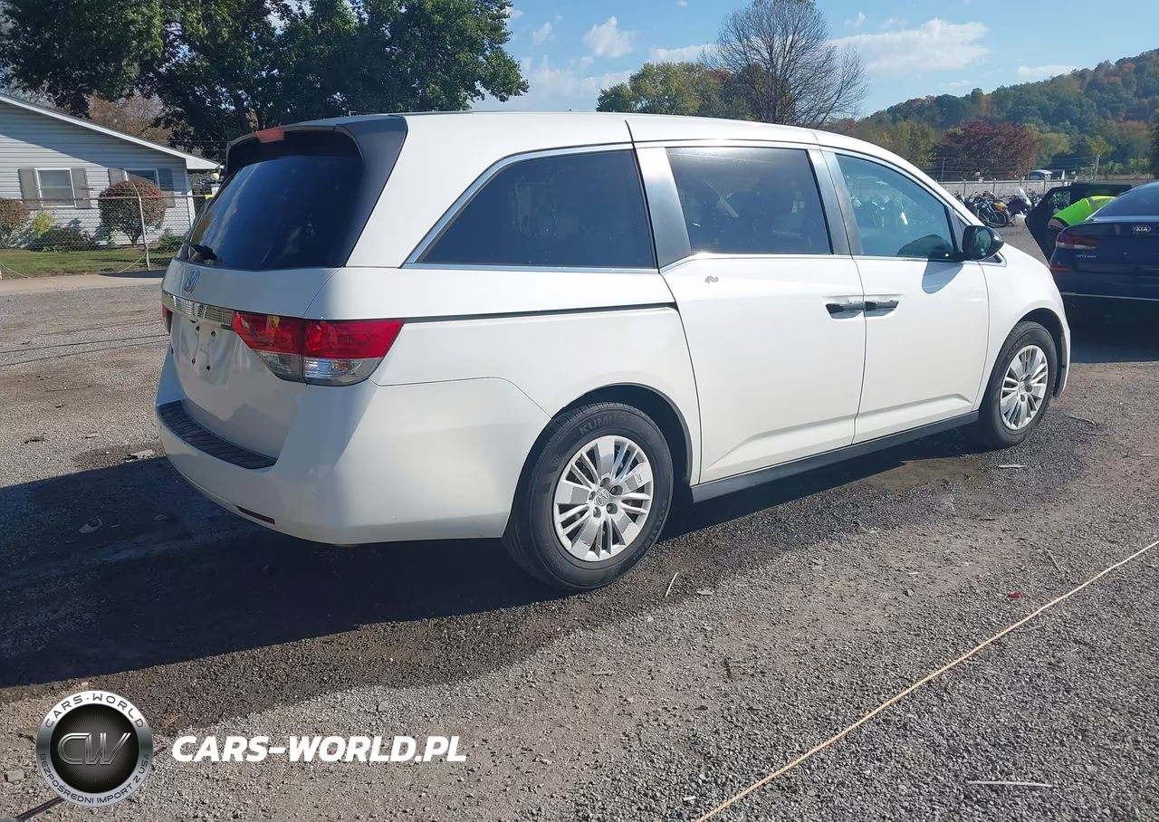 2014 Honda Odyssey Lx VIN:5FNRL5H22EB107299 - 4