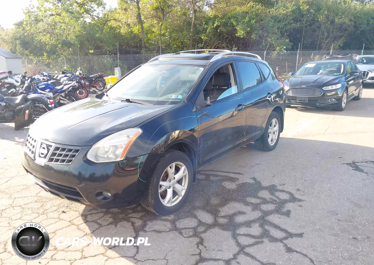 2008 Nissan Rogue Sl VIN:JN8AS58V78W133623 - 2