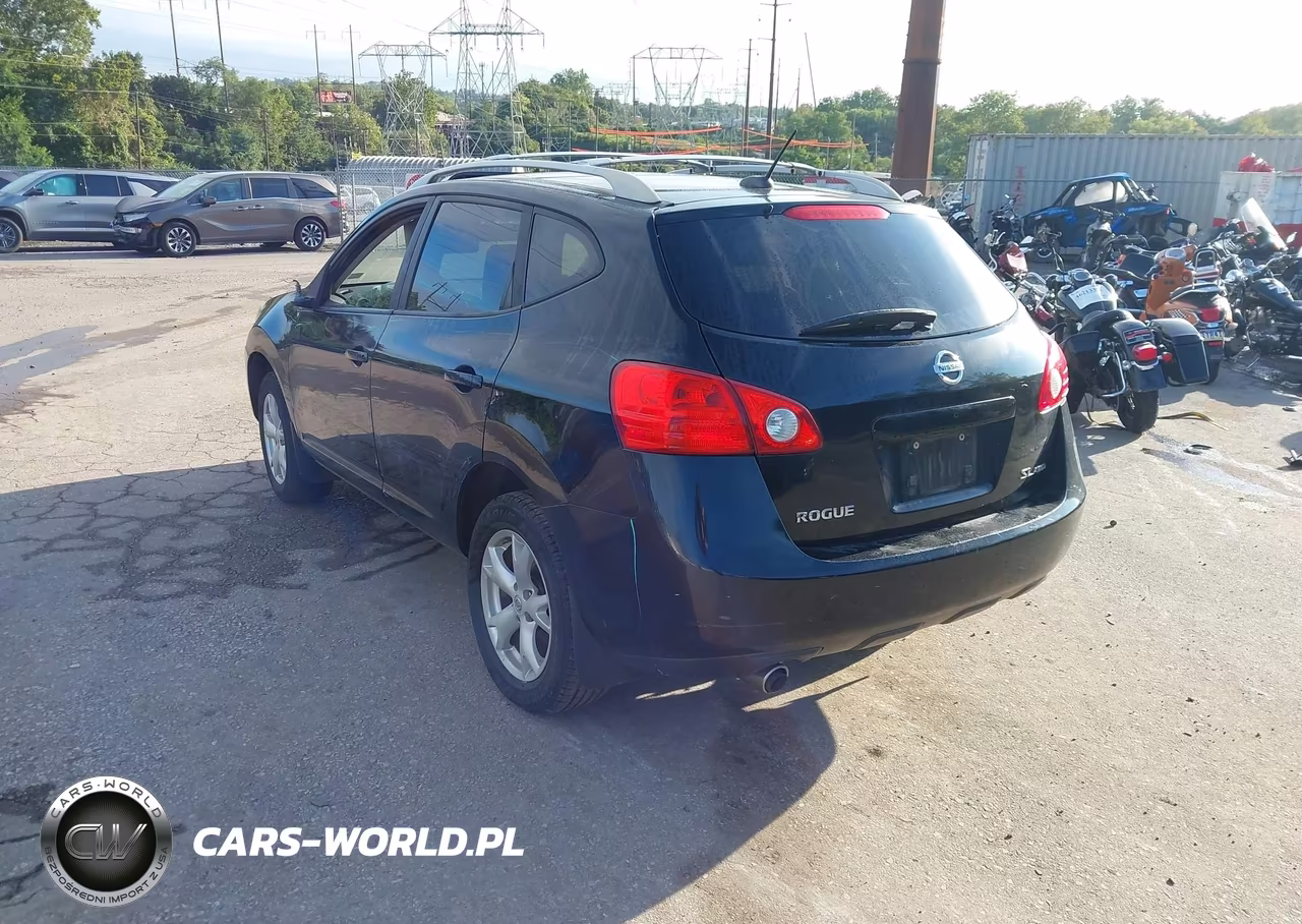 2008 Nissan Rogue Sl VIN:JN8AS58V78W133623 - 3