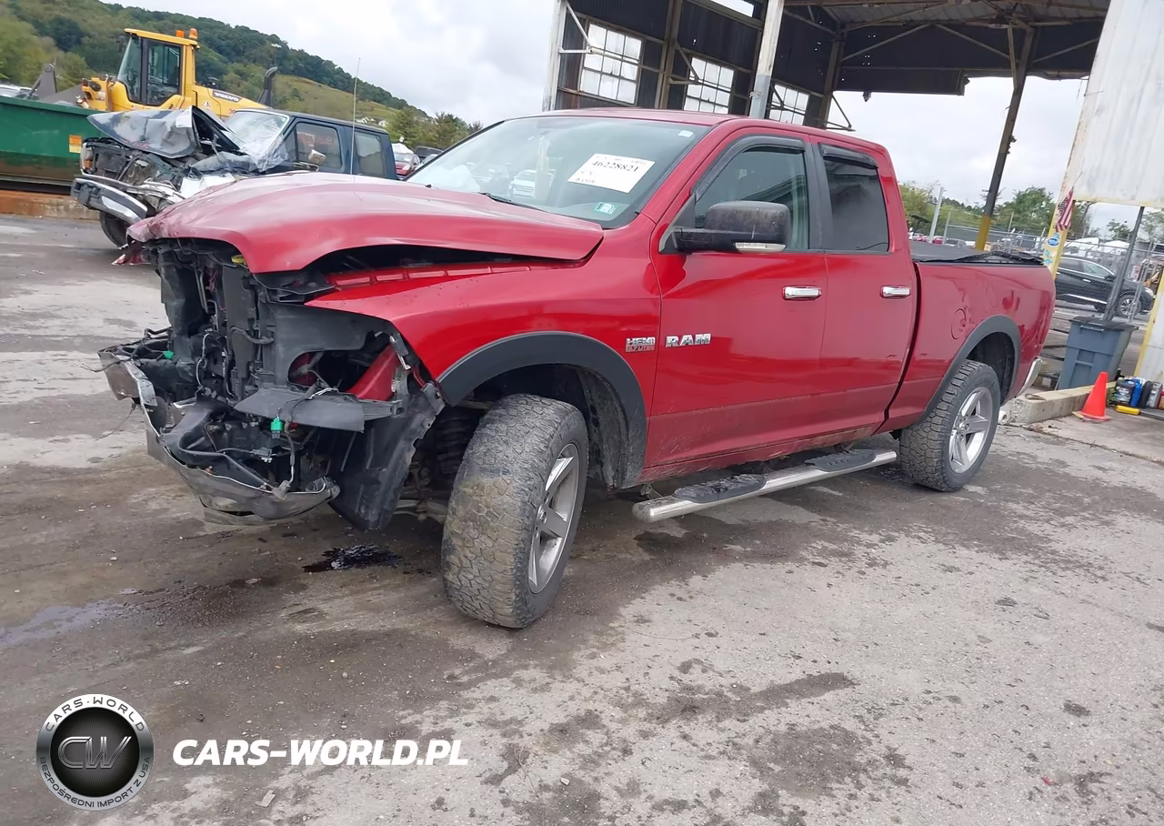 2010 Dodge Ram 1500 Slt-Sport-Trx VIN:1D7RV1GT9AS188270 - 2