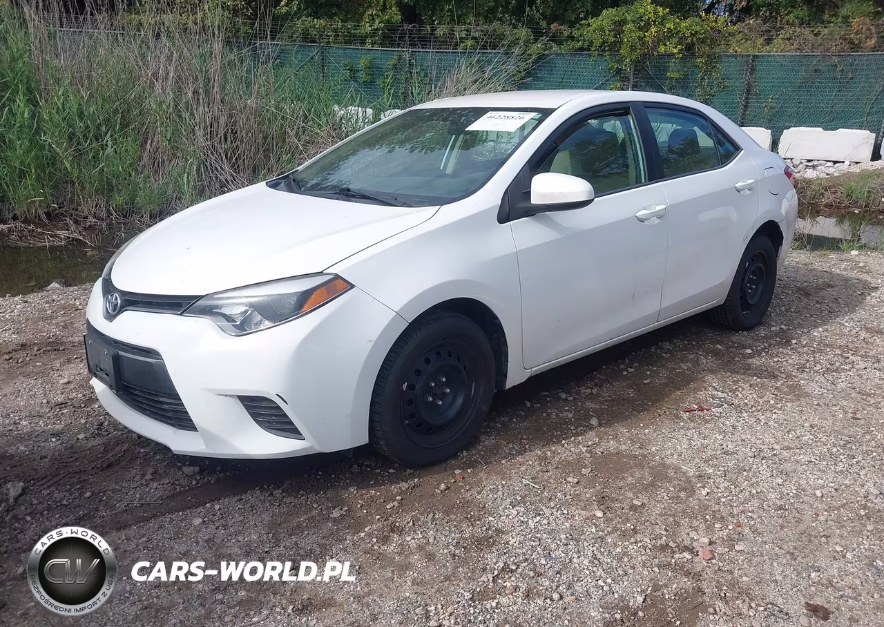 2015 Toyota Corolla Le VIN:2T1BURHE1FC399954 - 2