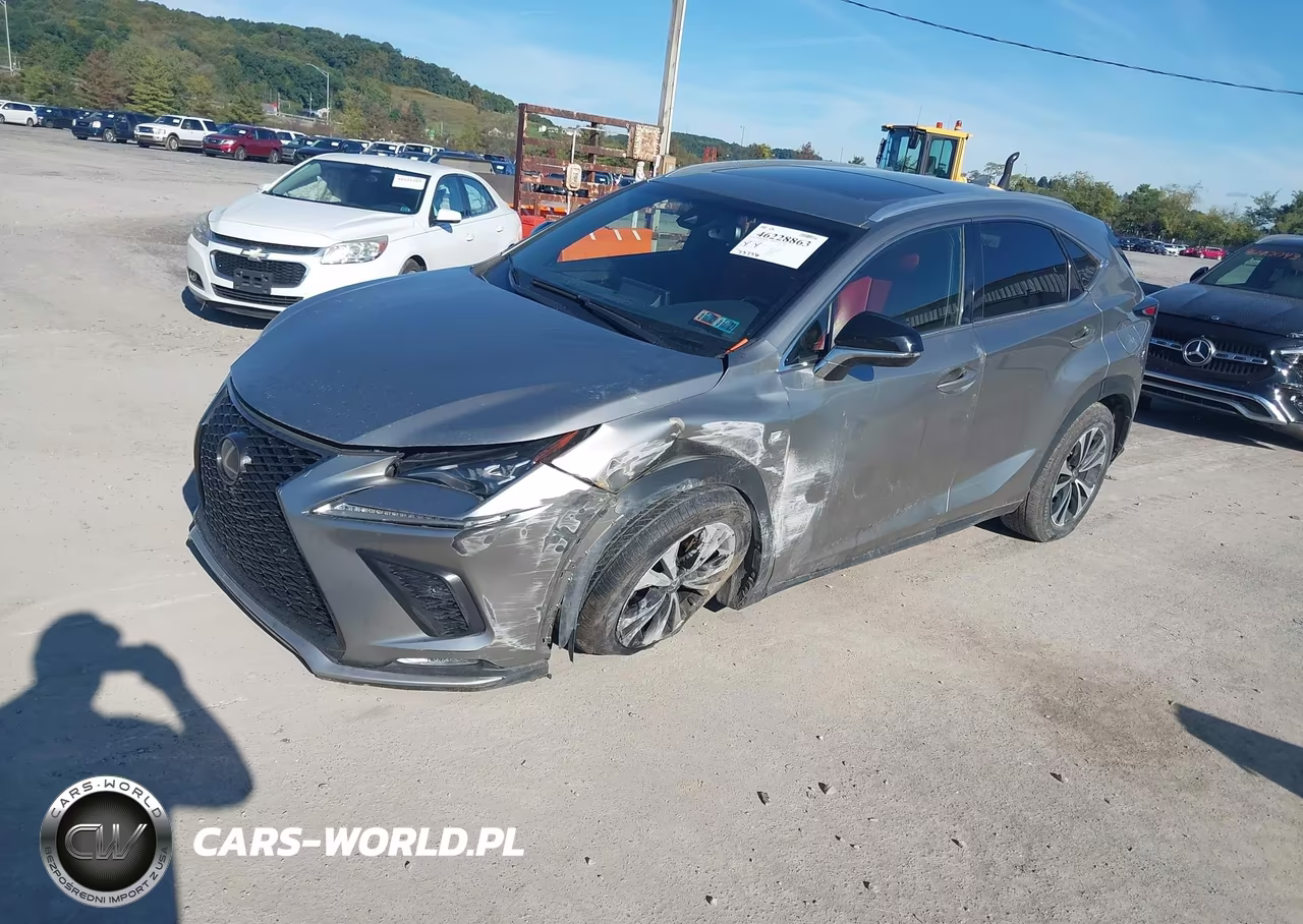 2018 Lexus Nx 300 F Sport VIN:JTJBARBZ8J2173936 - 2