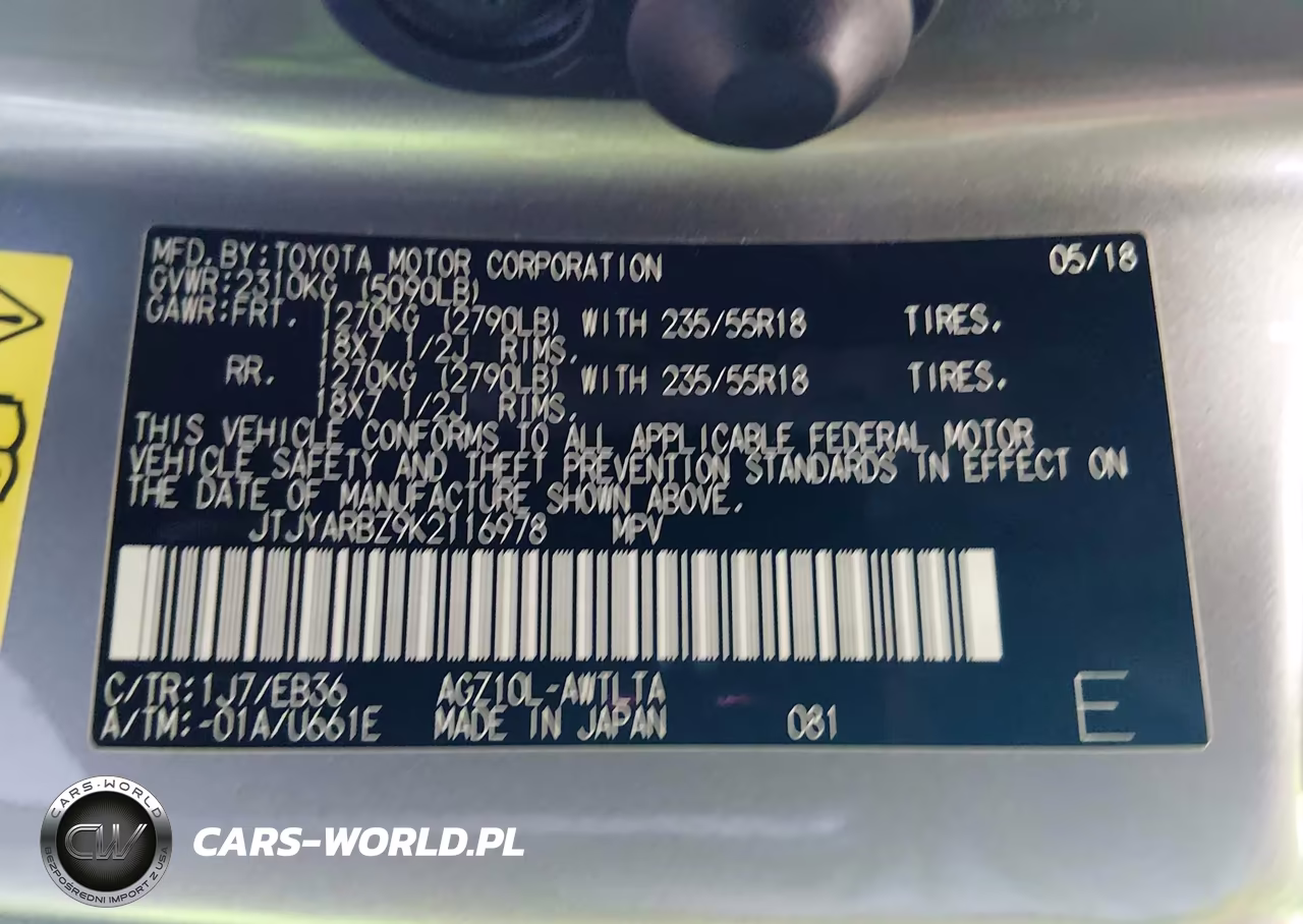 2019 Lexus Nx 300 F Sport VIN:JTJYARBZ9K2116978 - 9
