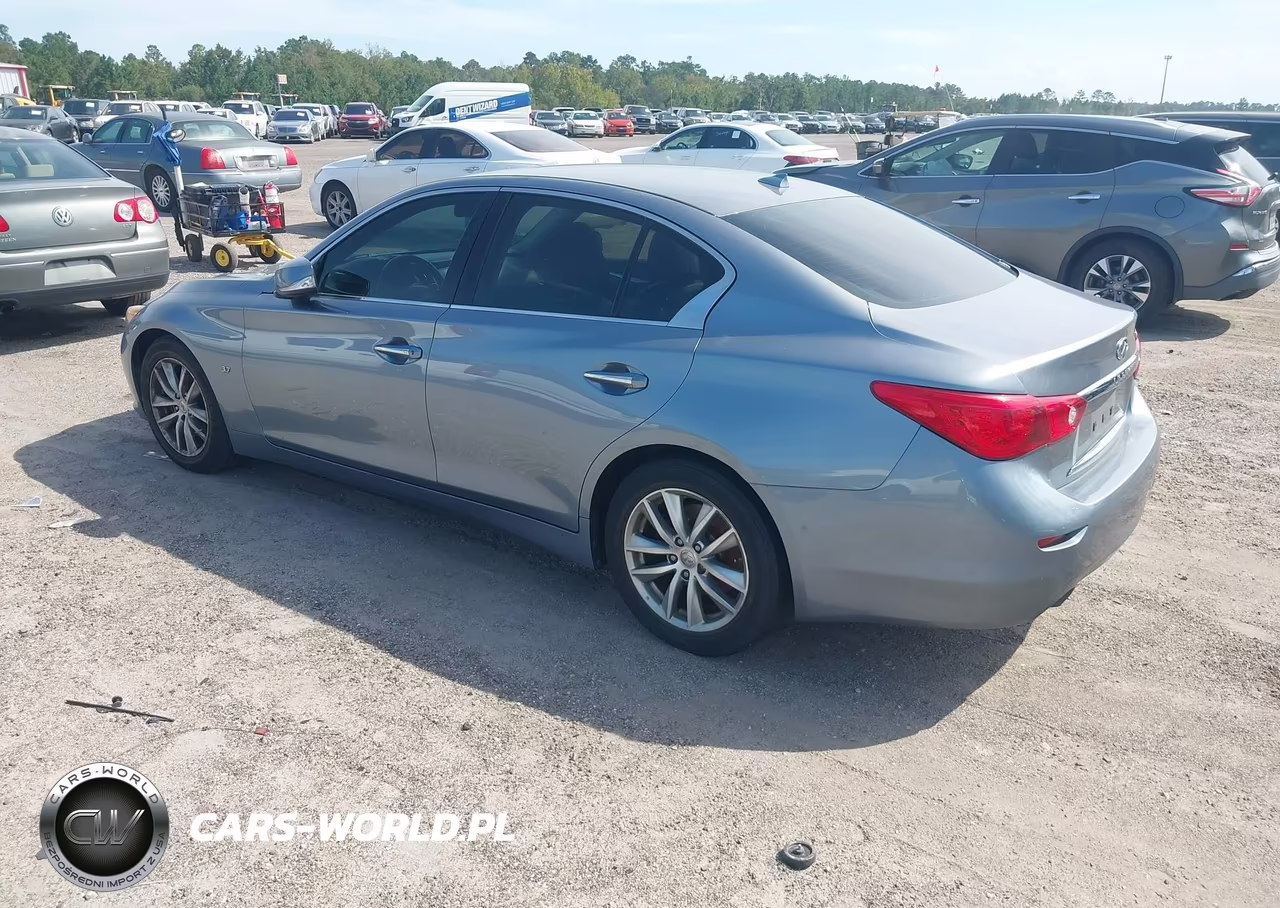 2015 Infiniti Q50 VIN:JN1BV7AP0FM352417 - 3