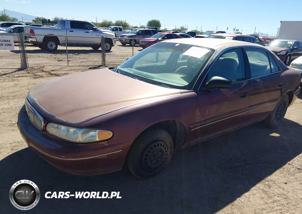 1998 Buick Century Custom VIN:2G4WS52M0W1602889 - 2