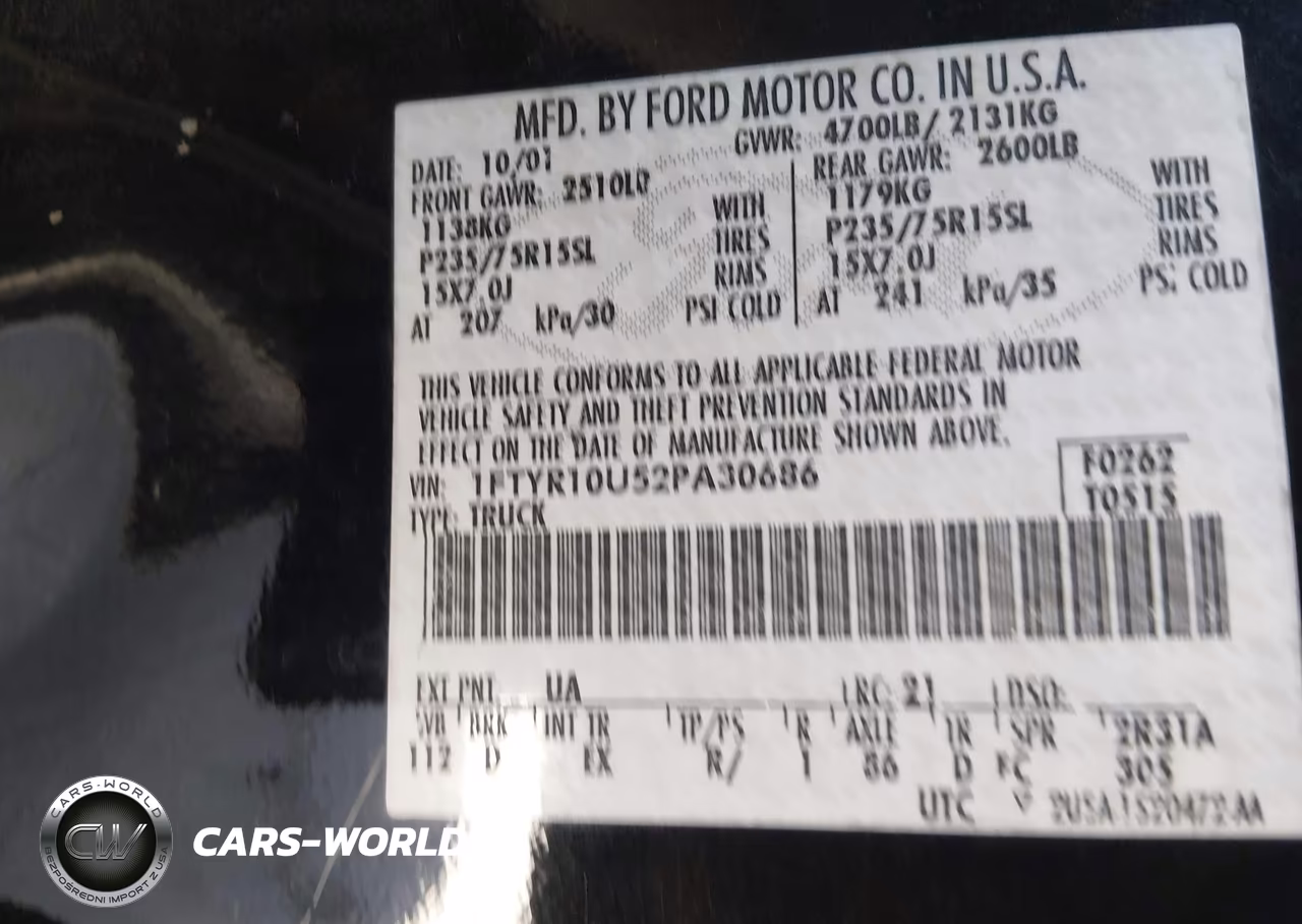 2002 Ford Ranger Edge-Xl-Xlt VIN:1FTYR10U52PA30686 - 9