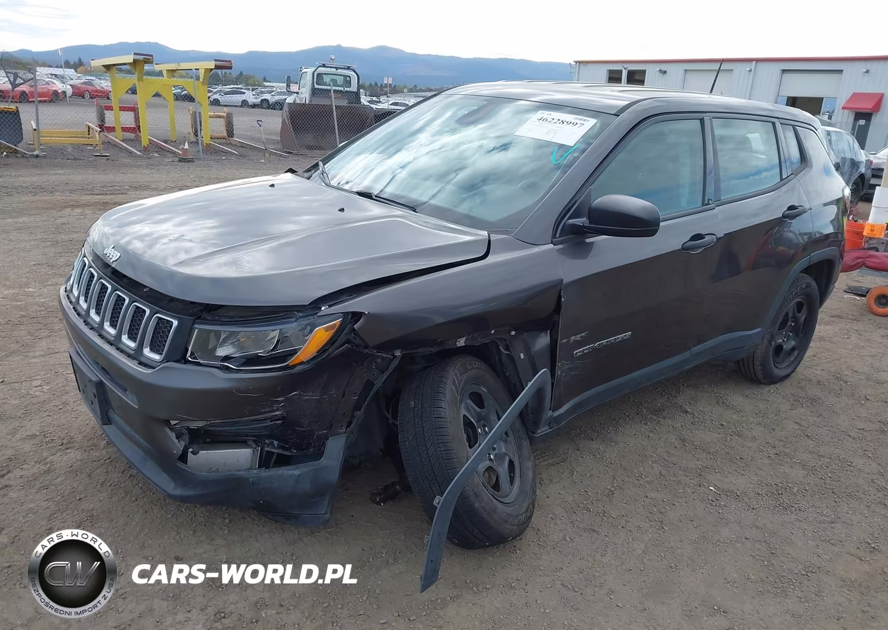 2018 Jeep Compass Sport 4X4 VIN:3C4NJDAB3JT117540 - 2