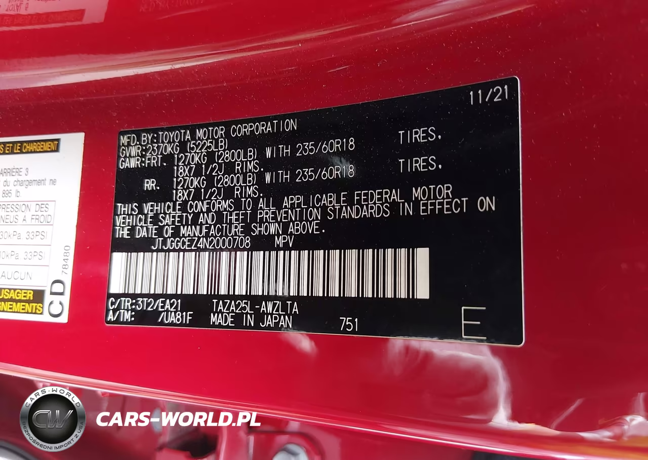 2022 Lexus Nx 350 Premium VIN:JTJGGCEZ4N2000708 - 9