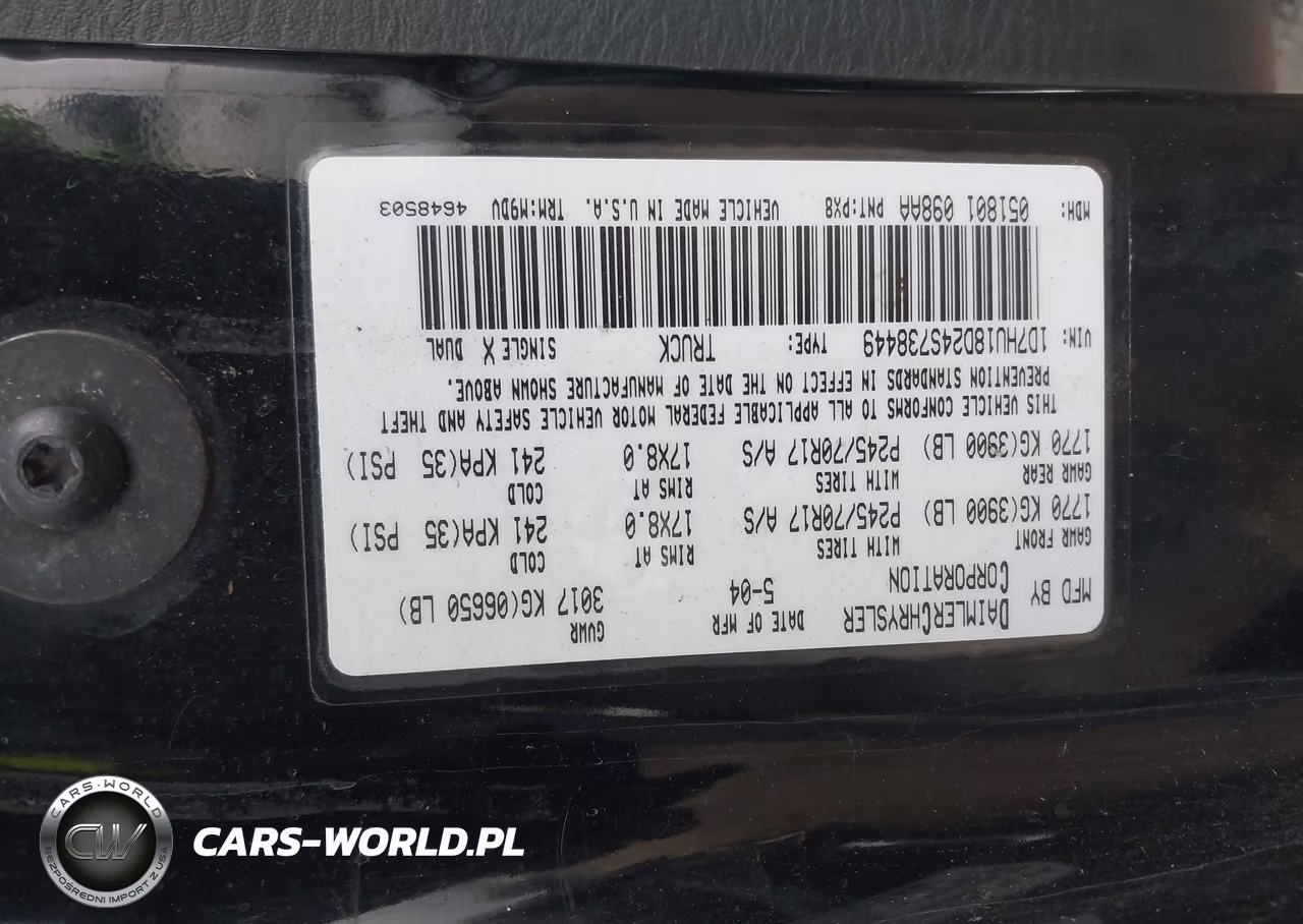2004 Dodge Ram 1500 Slt-Laramie VIN:1D7HU18D24S738449 - 9
