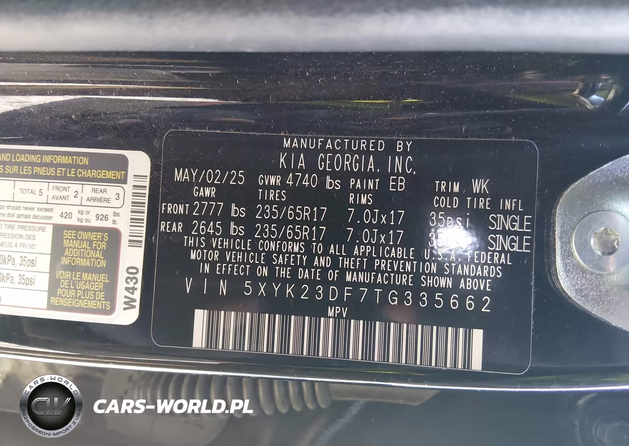 2026 Kia Sportage Lx VIN:5XYK23DF7TG335662 - 9