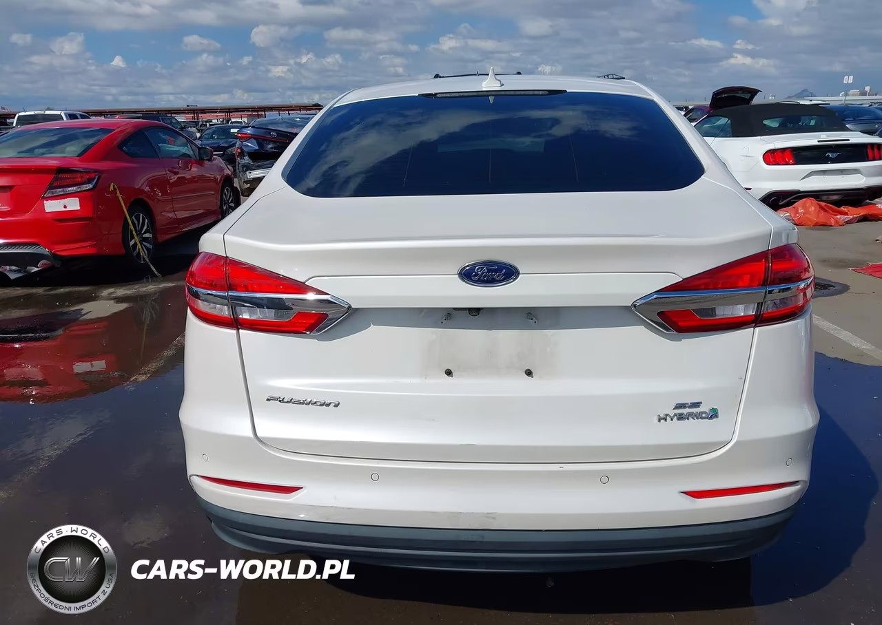 2019 Ford Fusion Hybrid Se VIN:3FA6P0LU8KR176677 - 17