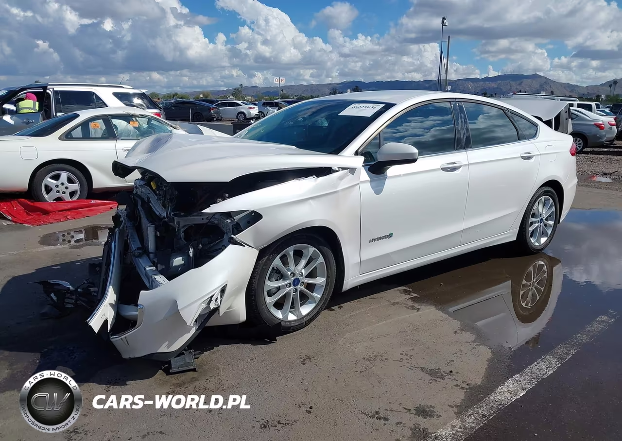 2019 Ford Fusion Hybrid Se VIN:3FA6P0LU8KR176677 - 2