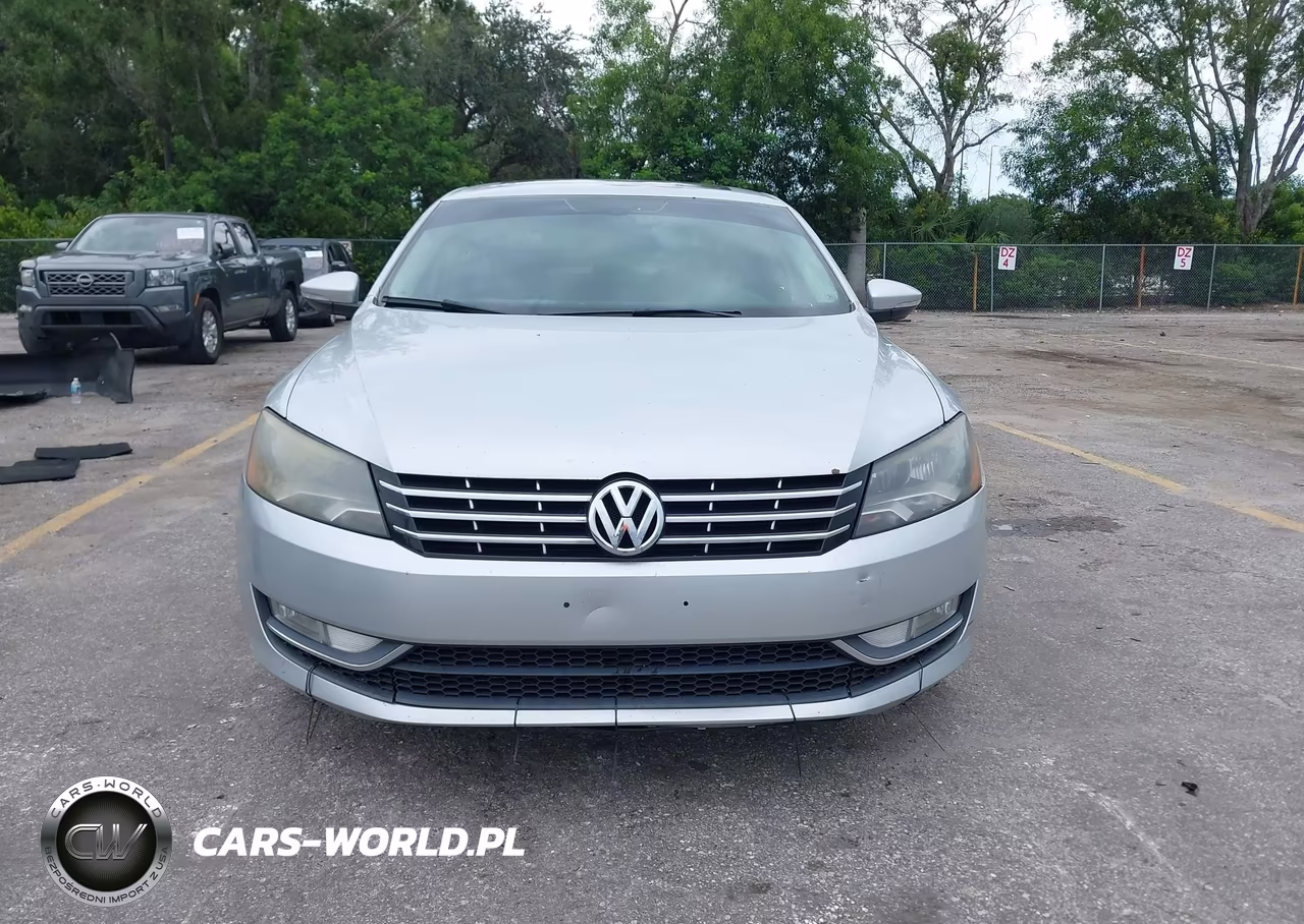 2012 Volkswagen Passat 3.6L V6 Sel Premium VIN:1VWCM7A35CC021378 - 12