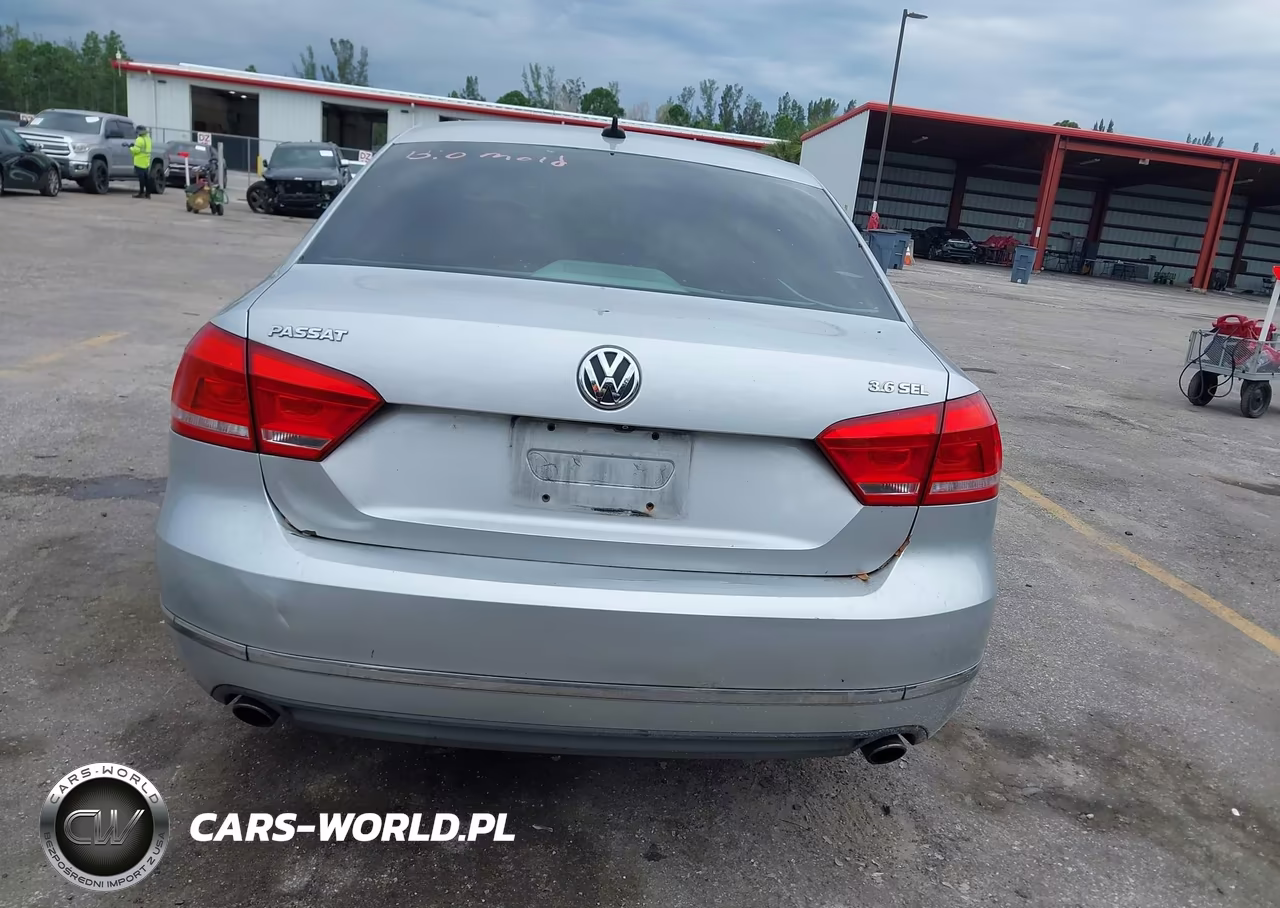 2012 Volkswagen Passat 3.6L V6 Sel Premium VIN:1VWCM7A35CC021378 - 16
