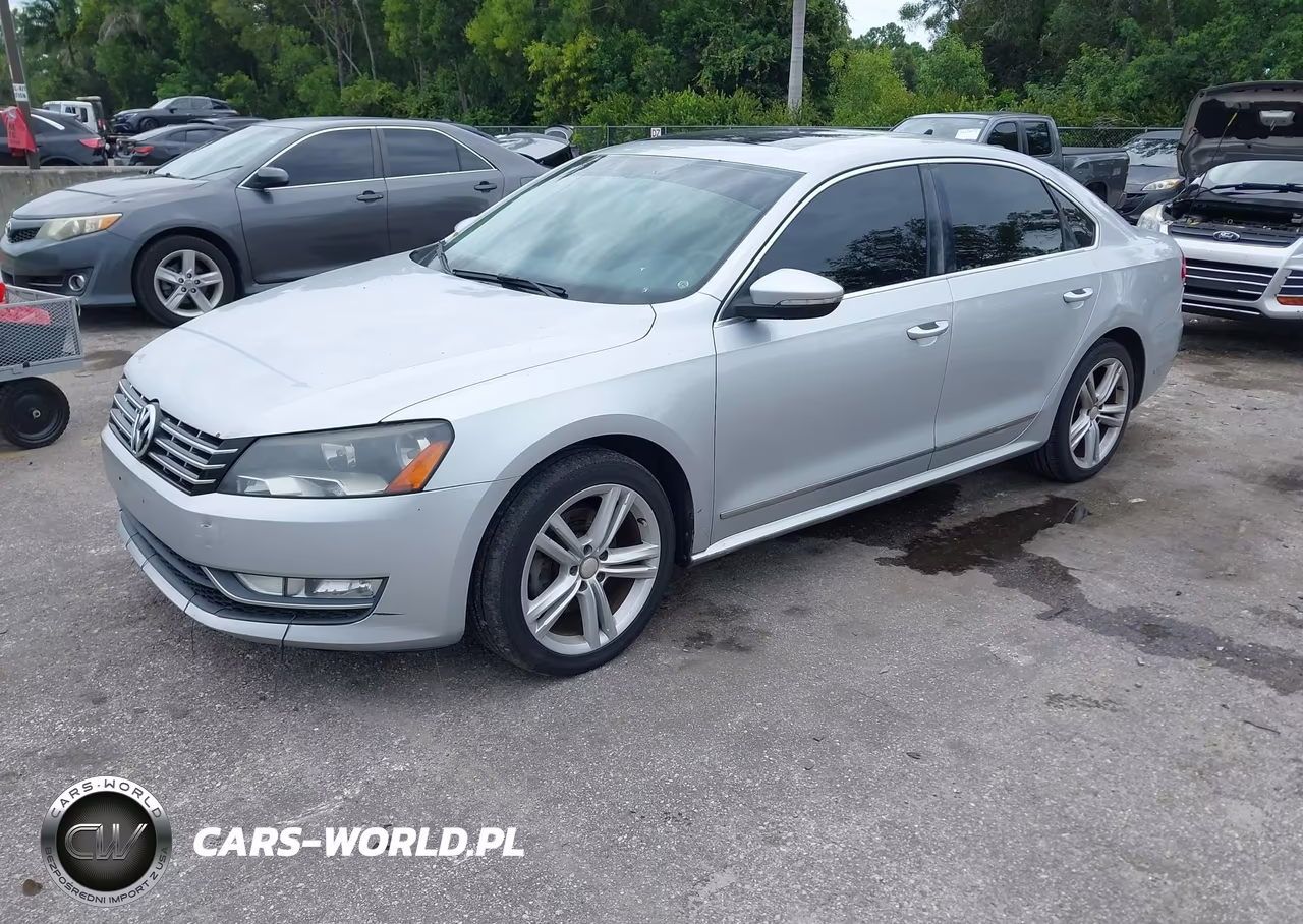 2012 Volkswagen Passat 3.6L V6 Sel Premium VIN:1VWCM7A35CC021378 - 2