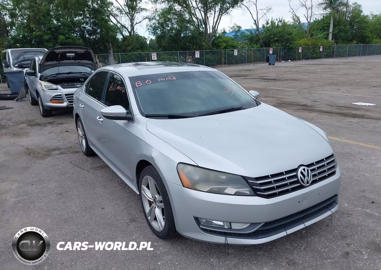 2012 Volkswagen Passat 3.6L V6 Sel Premium VIN:1VWCM7A35CC021378 - 6