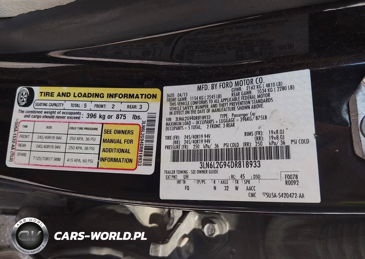 2013 Lincoln Mkz VIN:3LN6L2G94DR818933 - 9