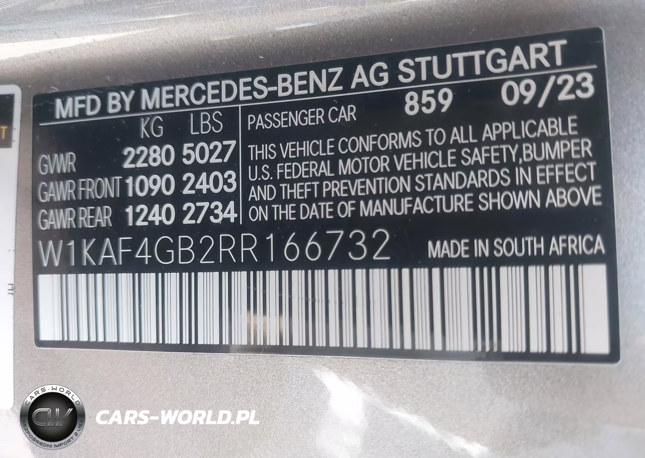 2024 Mercedes-Benz C 300 VIN:W1KAF4GB2RR166732 - 9