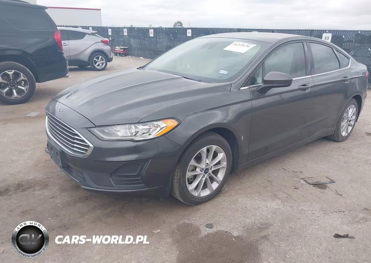 2019 Ford Fusion Se VIN:3FA6P0HD0KR215318 - 2
