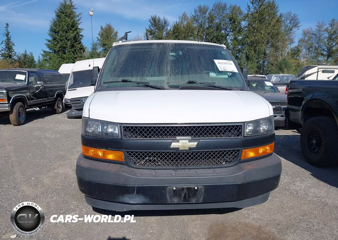 2021 Chevrolet Express Cargo Rwd 2500 Extended Wheelbase Wt VIN:1GCWGBF71M1166825 - 12