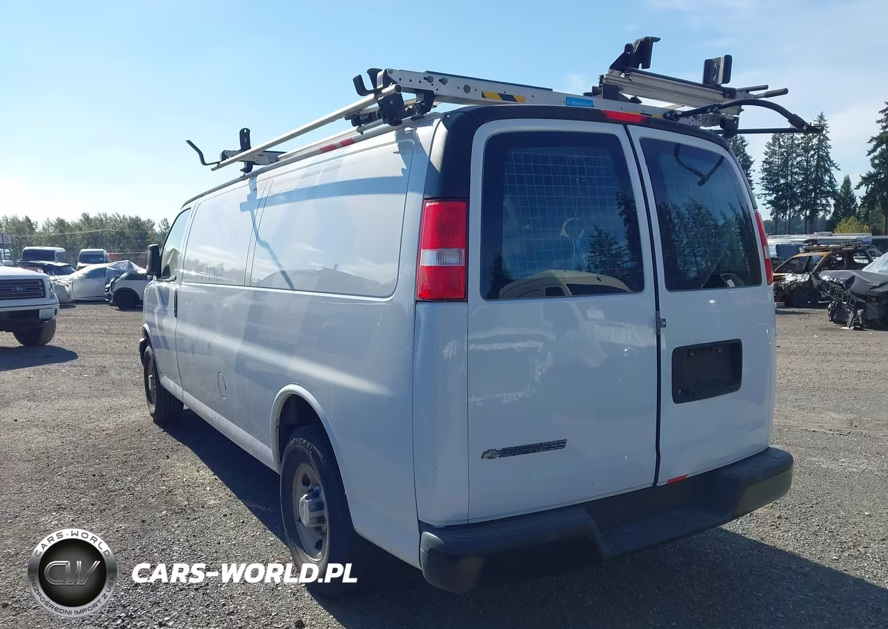 2021 Chevrolet Express Cargo Rwd 2500 Extended Wheelbase Wt VIN:1GCWGBF71M1166825 - 3