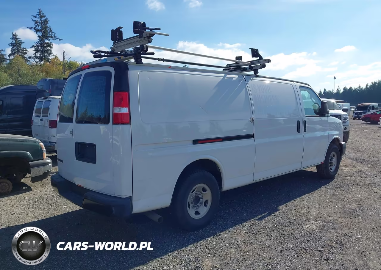 2021 Chevrolet Express Cargo Rwd 2500 Extended Wheelbase Wt VIN:1GCWGBF71M1166825 - 4
