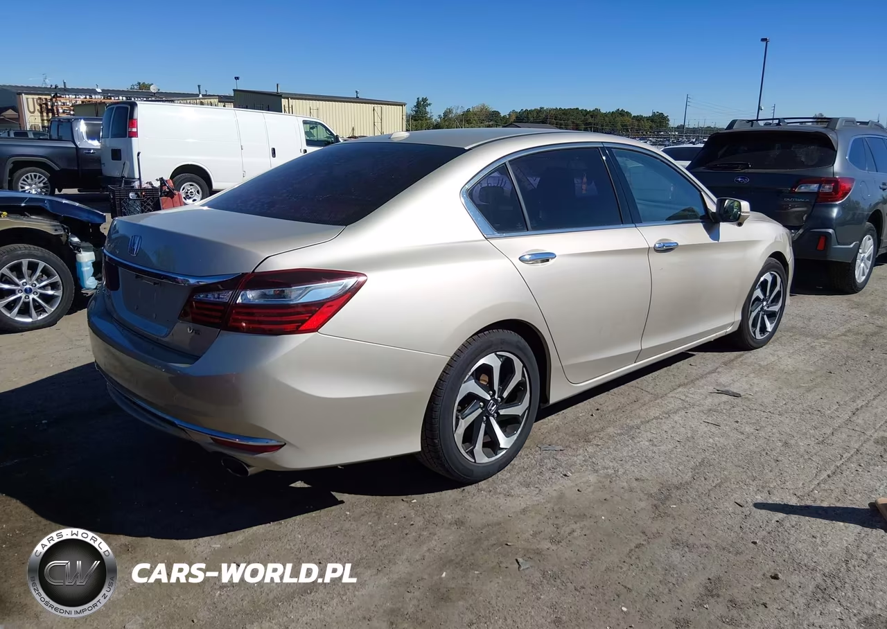 2016 Honda Accord Ex-L V-6 VIN:1HGCR3F87GA031186 - 4