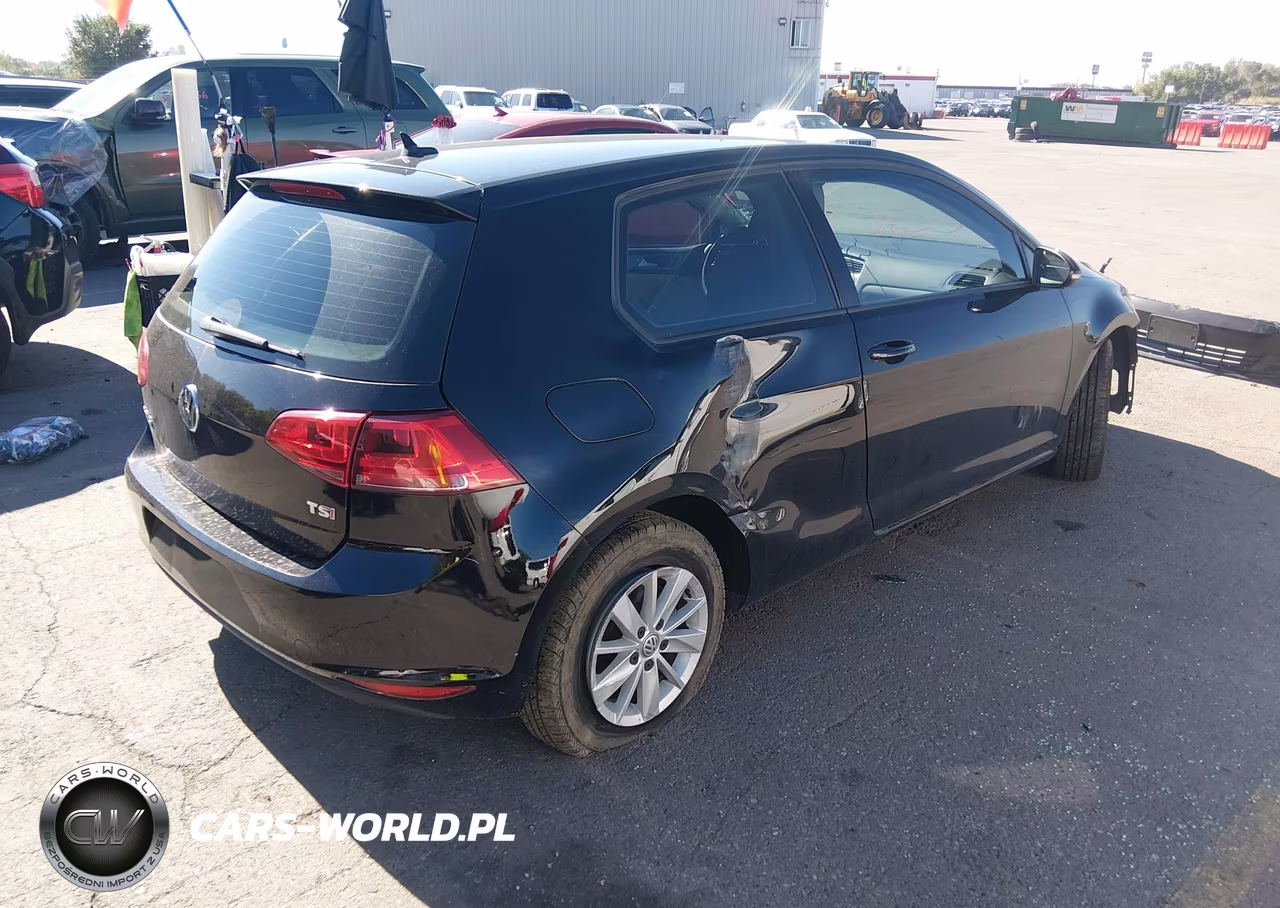 2015 Volkswagen Golf Tsi S 2-Door VIN:3VW917AU6FM077666 - 4