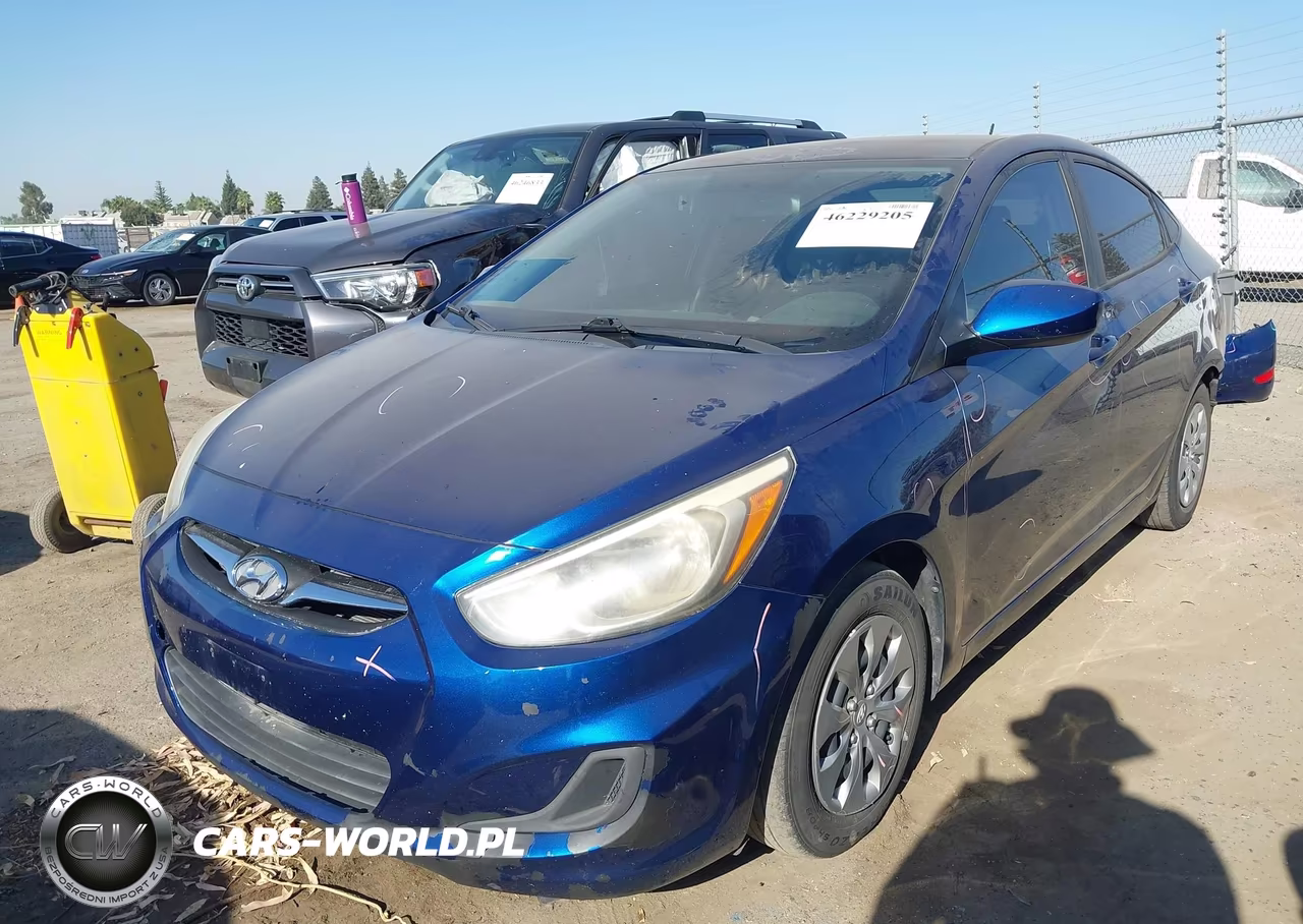 2017 Hyundai Accent Se VIN:KMHCT4AE7HU173052 - 2