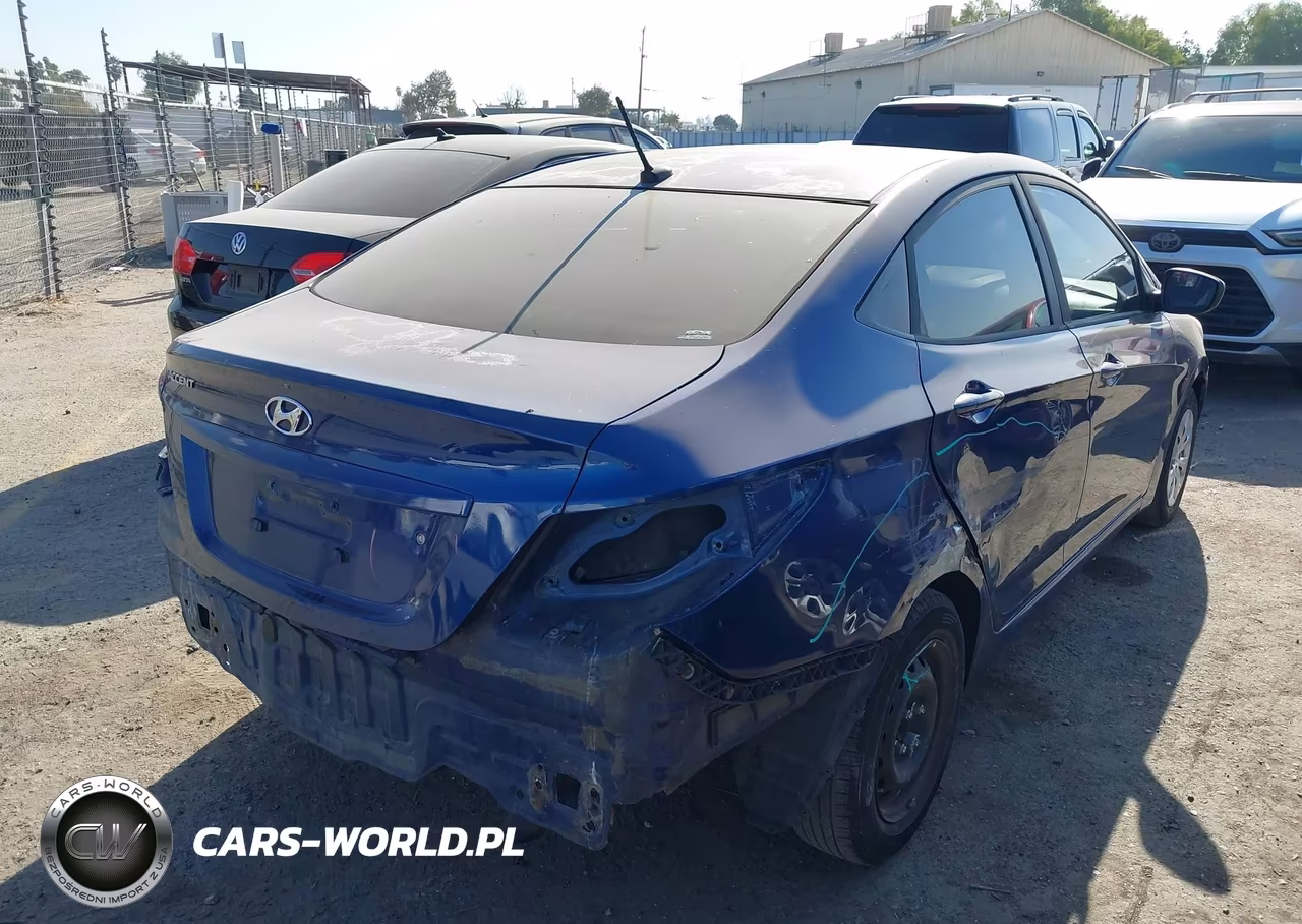 2017 Hyundai Accent Se VIN:KMHCT4AE7HU173052 - 4