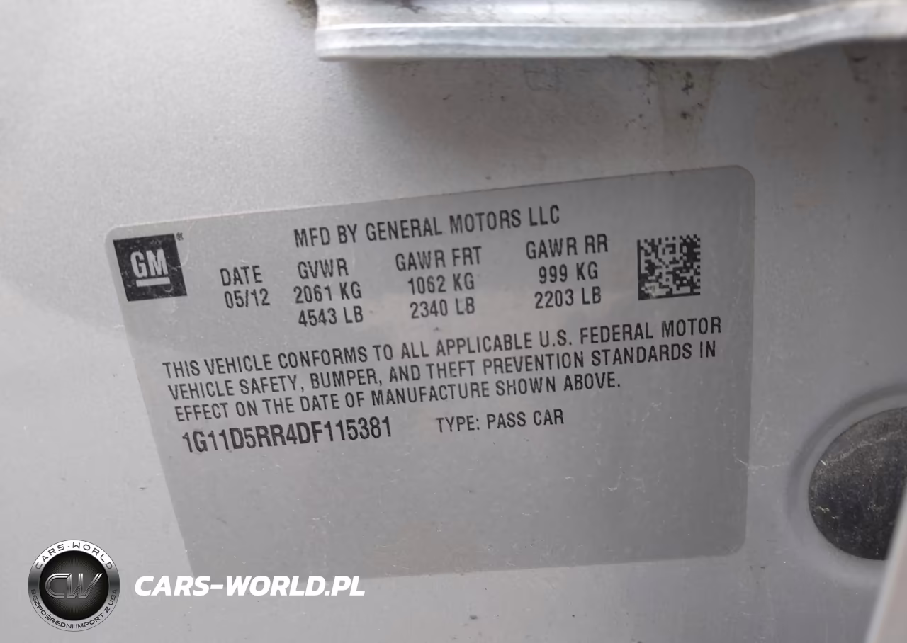 2013 Chevrolet Malibu Eco VIN:1G11D5RR4DF115381 - 9
